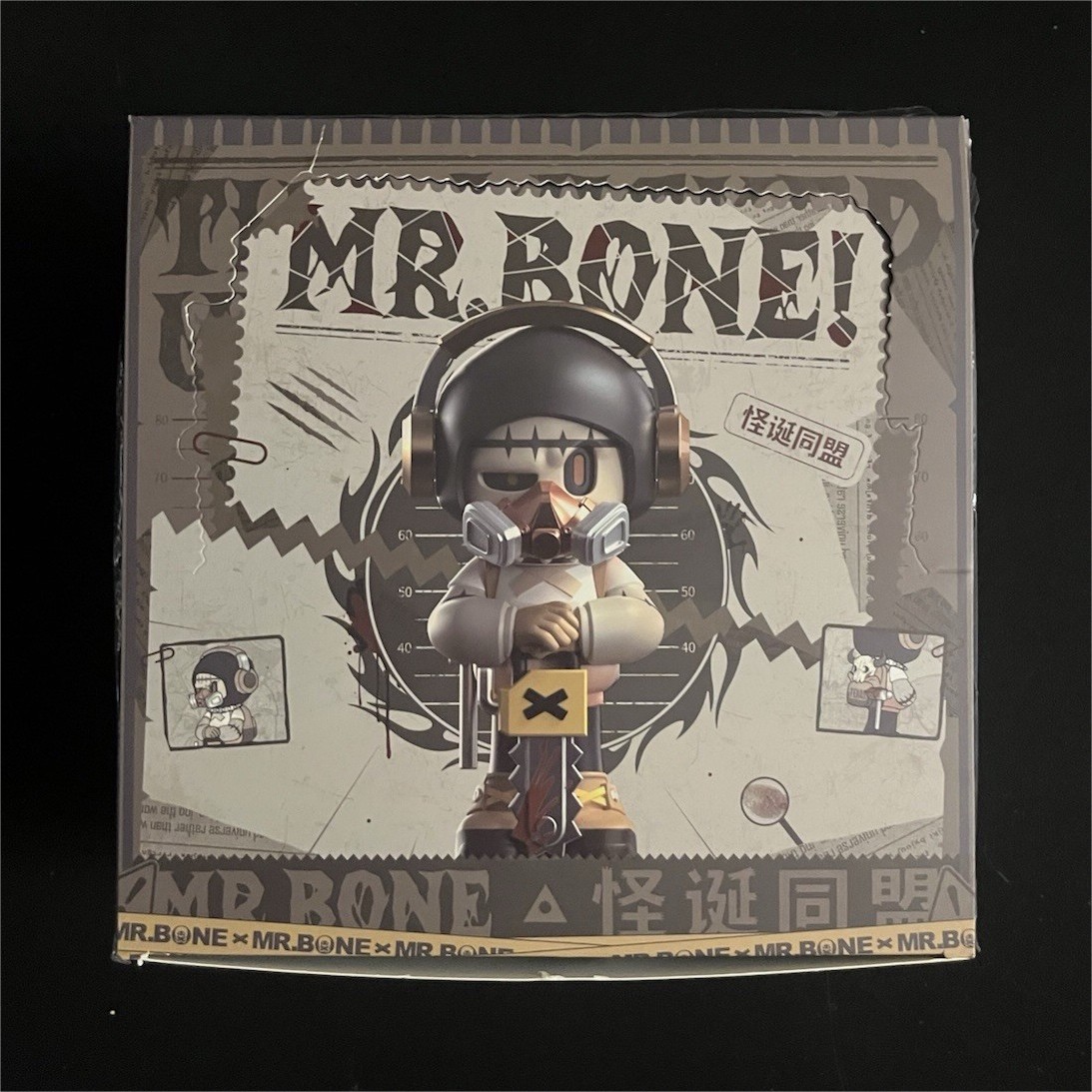 Mr. Bone the wicked union editon opened case Brand new all 9 included Mr. Bone the wicked union editon opened case Brand new all 9 included