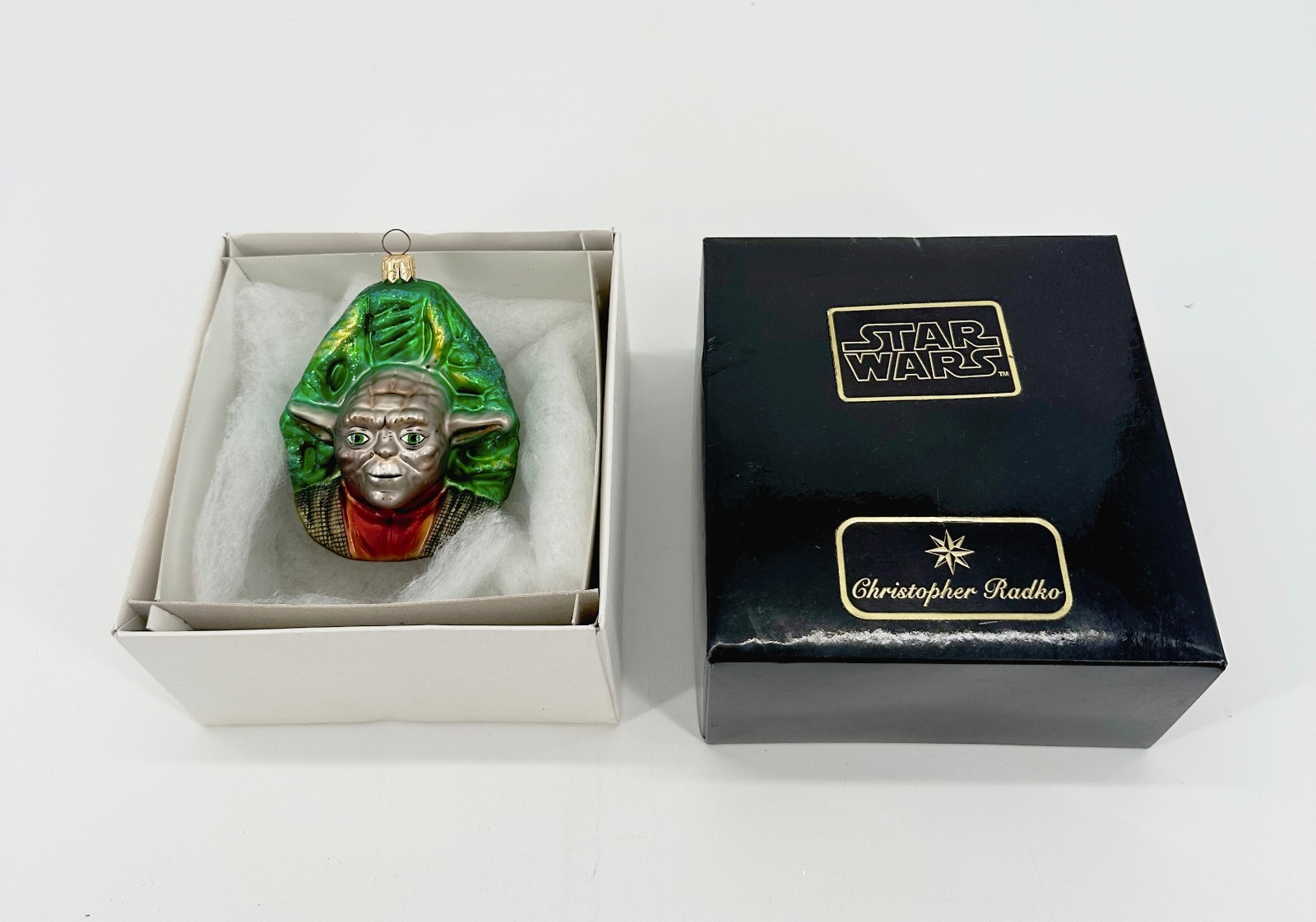 Christopher Radko Star Wars Yoda Christmas Ornament Christopher Radko Star Wars Yoda Christmas Ornament