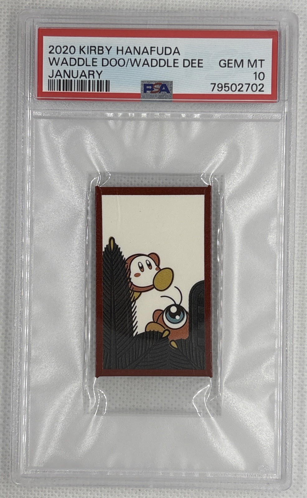 2020 Kirby Hanafuda January Waddle Doo Waddle Dee PSA 10 GEM MINT POP 4 Nintendo 2020 Kirby Hanafuda January Waddle Doo Waddle Dee PSA 10 GEM MINT POP 4 Nintendo