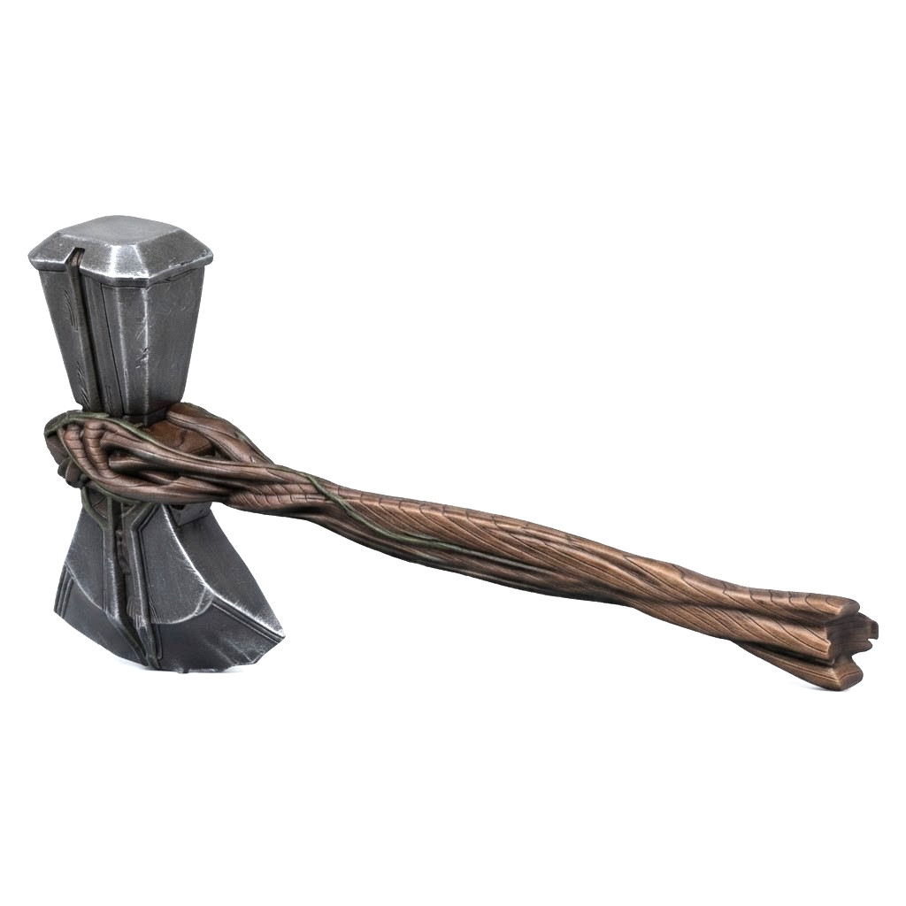 Sci-Fi Twin Headed Battle Axe Prop Replica 3D Printed Cosplay Display 35 in Haft Sci-Fi Twin Headed Battle Axe Prop Replica 3D Printed Cosplay Display 35 in Haft