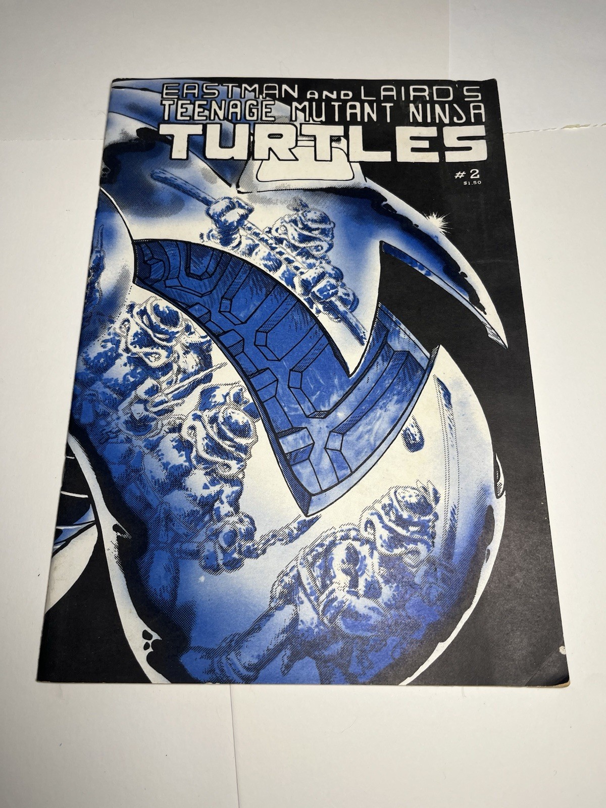 TEENAGE MUTANT NINJA TURTLES #2 2nd Printing January 1984 TMNT Raw Copy TEENAGE MUTANT NINJA TURTLES #2 2nd Printing January 1984 TMNT Raw Copy
