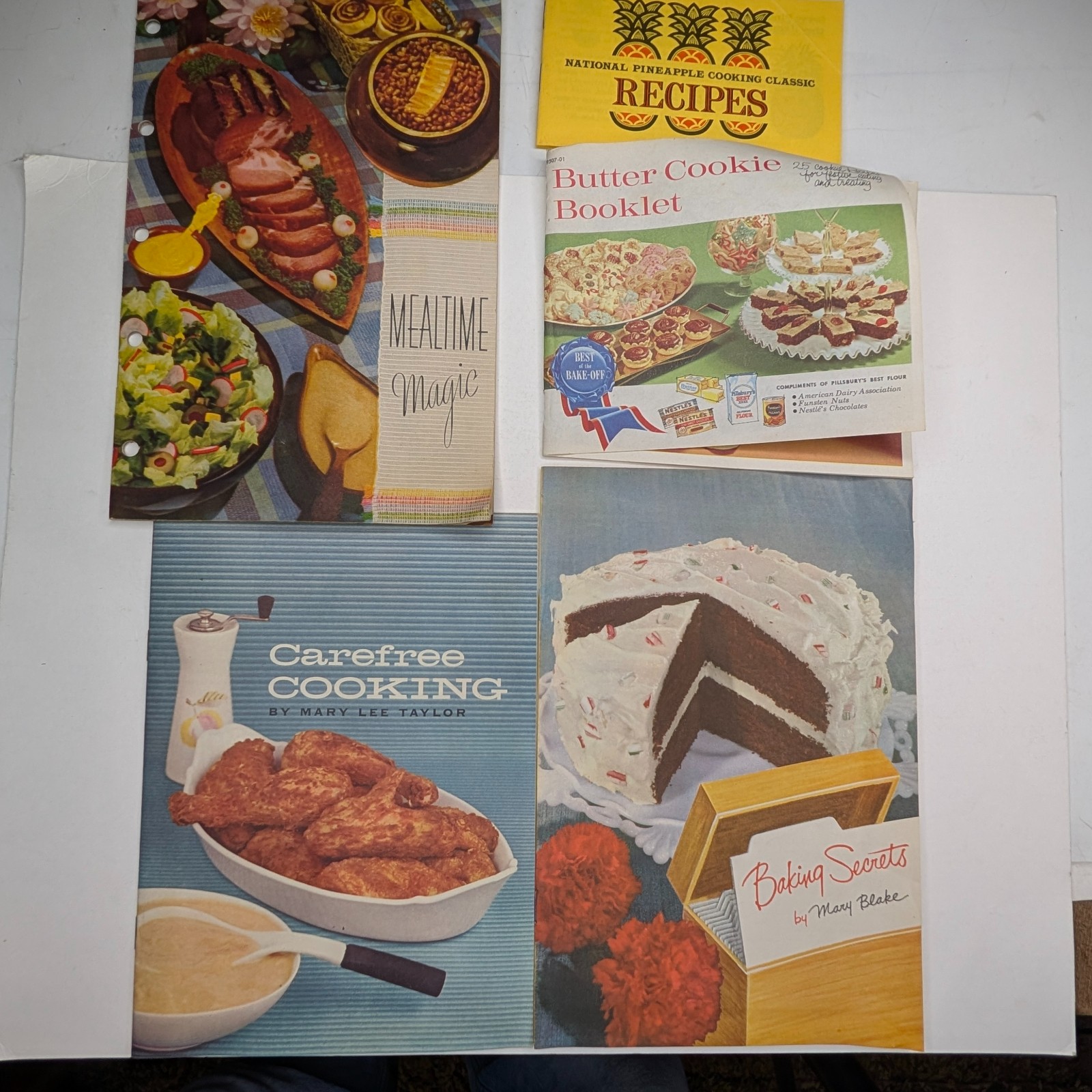 x5 Lot Vtg 1940s 1950s Recipe Booklets Carnation Pet Milk Pillsbury Pineapple x5 Lot Vtg 1940s 1950s Recipe Booklets Carnation Pet Milk Pillsbury Pineapple