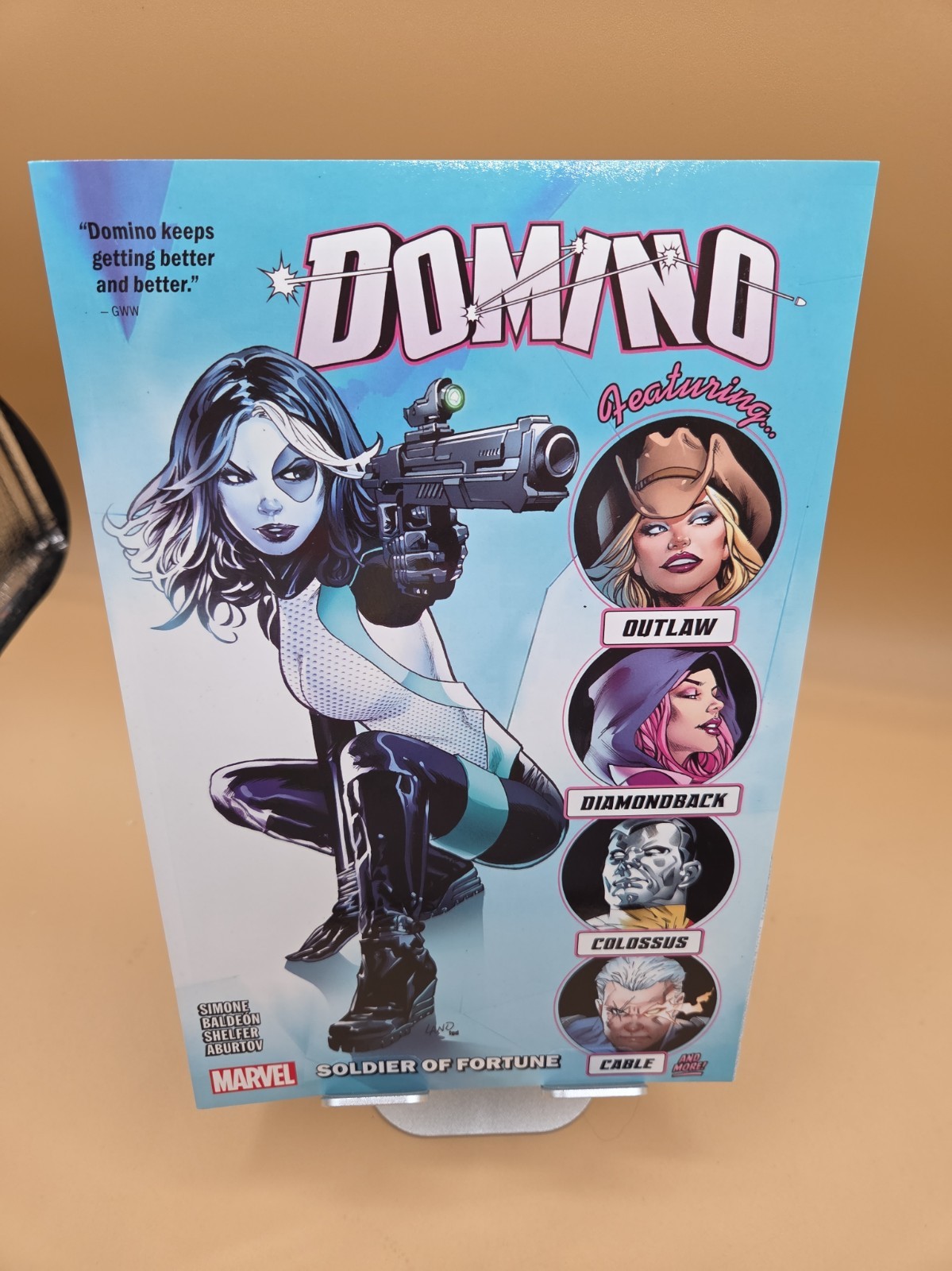Domino Soldier of Fortune TPB volume 2 Marvel Comics 2019 pb simone greg land Domino Soldier of Fortune TPB volume 2 Marvel Comics 2019 pb simone greg land
