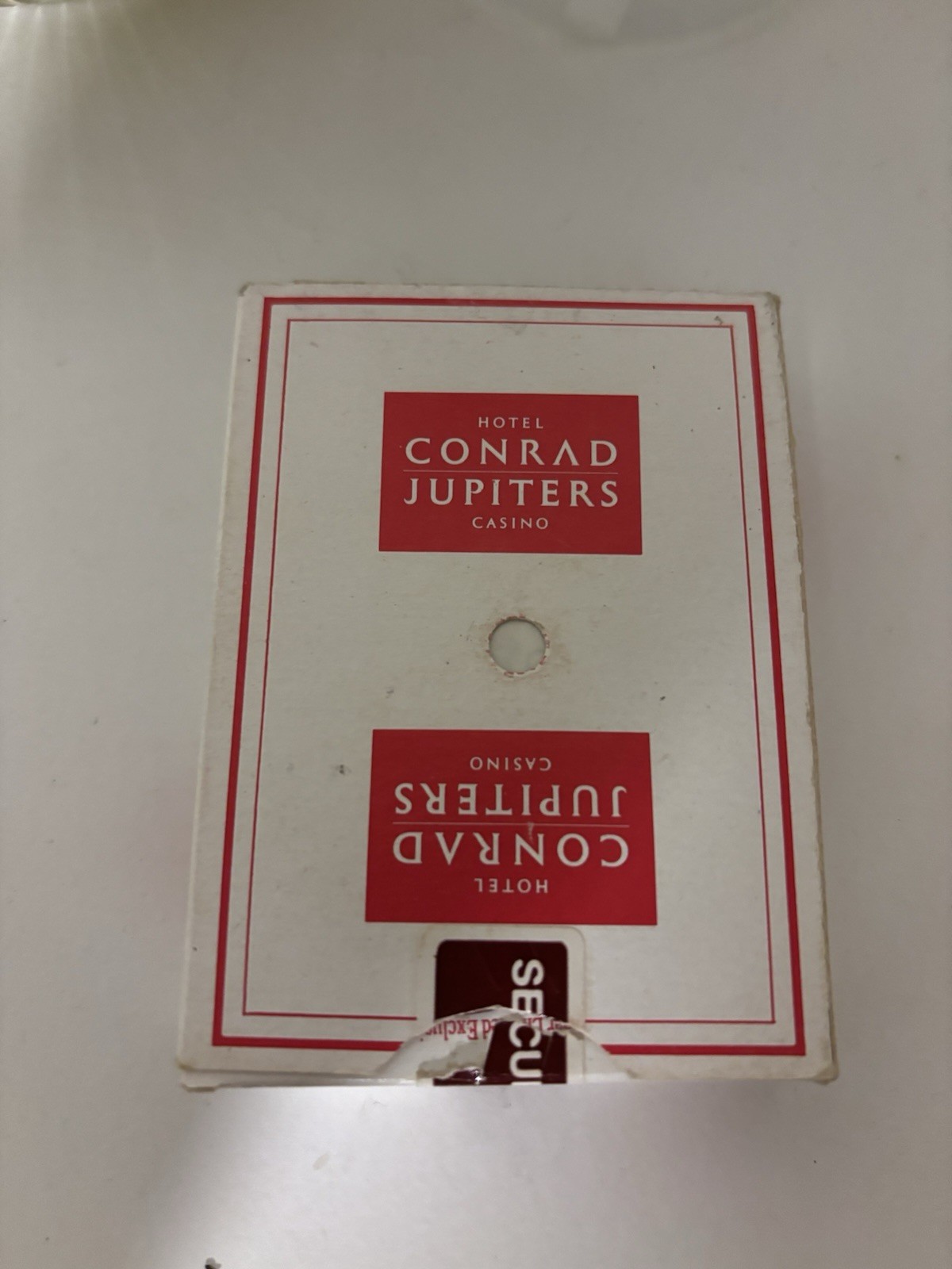 Vintage Conrad Jupiters Casino - Deck of Dealer Playing Cards - Dealt in Casino Vintage Conrad Jupiters Casino - Deck of Dealer Playing Cards - Dealt in Casino