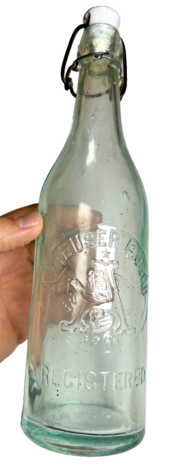 Antique Eagle Anheuser Busch Blob Top Blobtop Bottle St Louis Missouri Budweiser