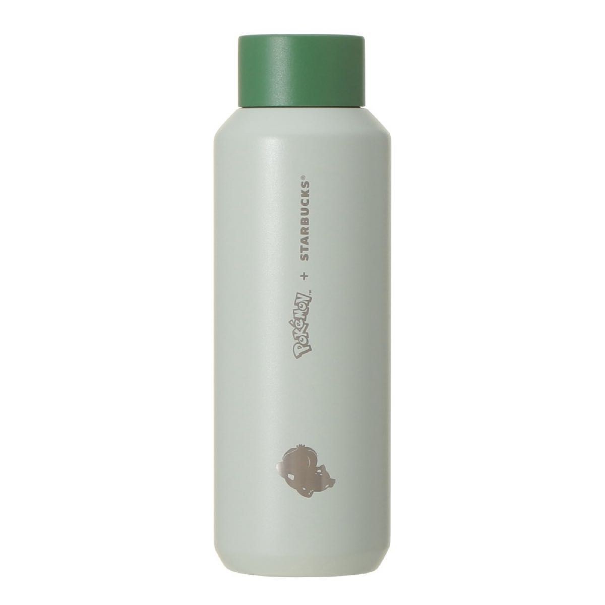 Pokemon Starbucks 2026 Stainless Bottle 473ml Bulbasaur Green Japan Exclusive Pokemon Starbucks 2026 Stainless Bottle 473ml Bulbasaur Green Japan Exclusive