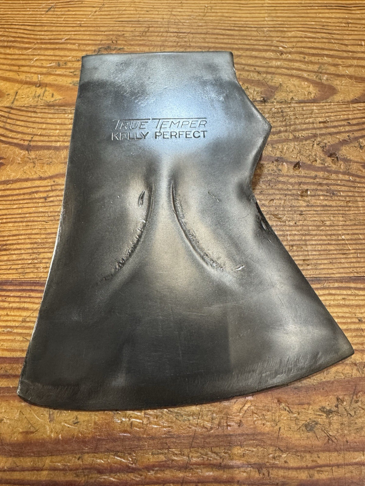 Stamped True Temper Kelly Perfect 4lb Phantom Bevel Jersey Axe Head 3lb 13oz(481 Stamped True Temper Kelly Perfect 4lb Phantom Bevel Jersey Axe Head 3lb 13oz(481
