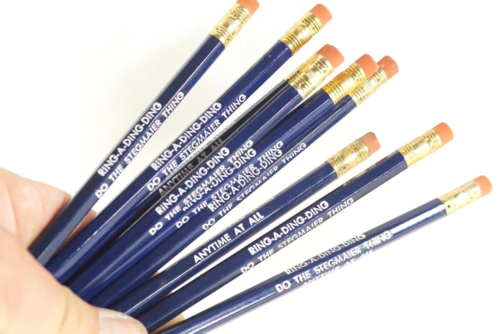 Stegmaier Beer Vintage Wood Lead Pencil Ring-A-Ding-Ding Do The Stegmaier Thing Stegmaier Beer Vintage Wood Lead Pencil Ring-A-Ding-Ding Do The Stegmaier Thing