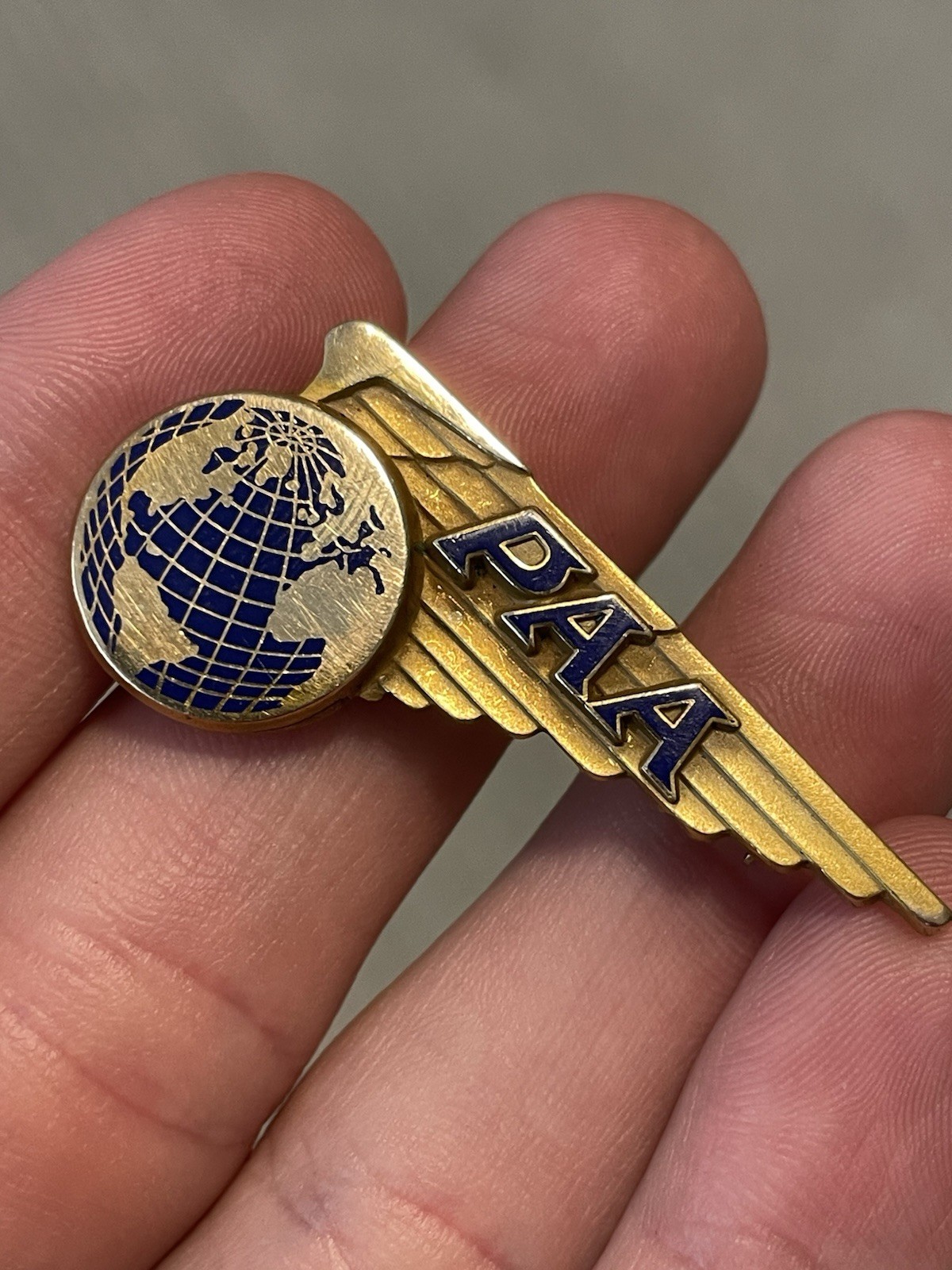 PAM AMERICAN AIR LINES 1940’s AGENT WING IN EXCELLENT CONDITION