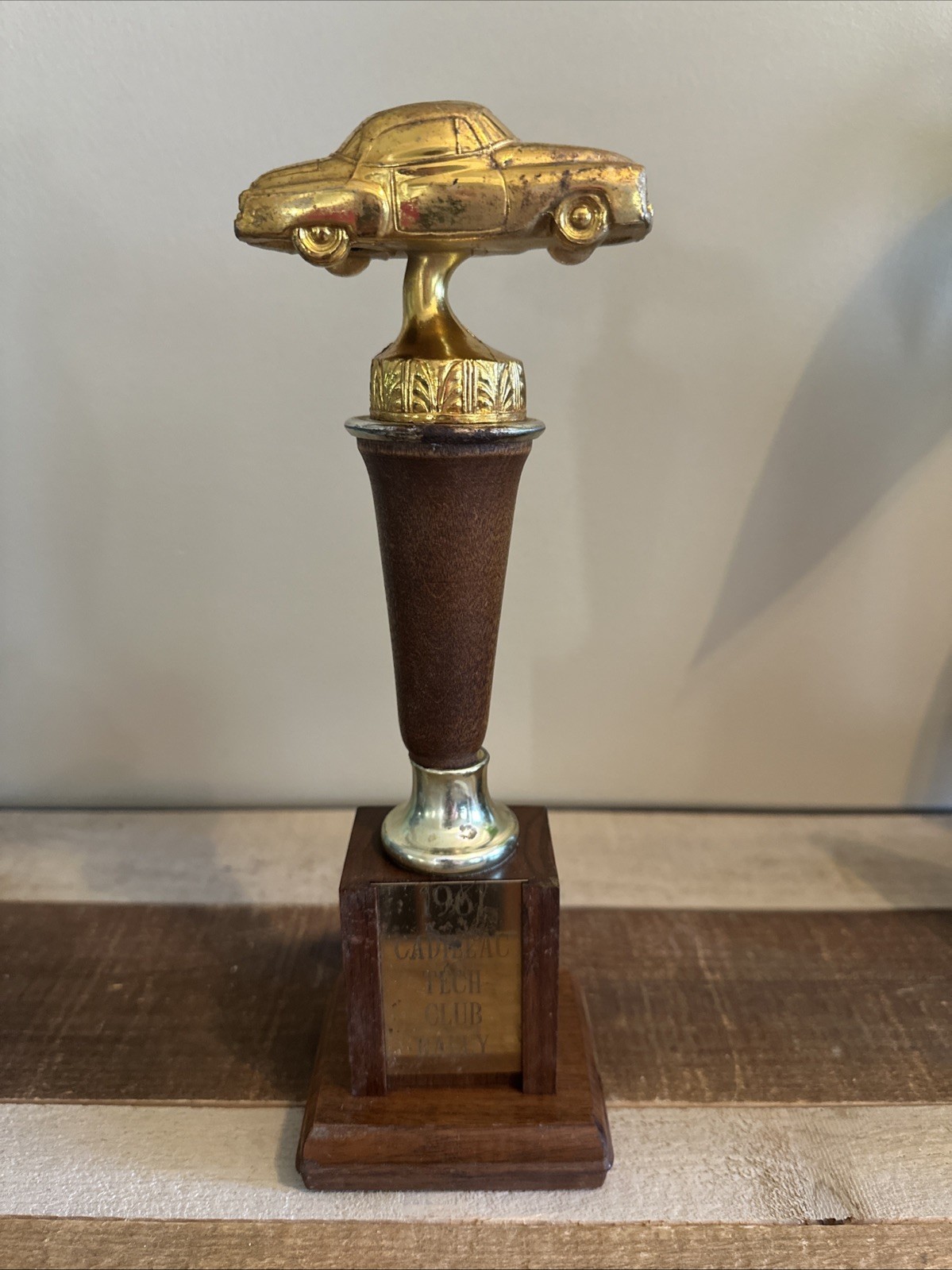 Vintage 1961 Cadillac Tech Club Rally Trophy 10.5” Detroit Trophy & Jewelry Co. Vintage 1961 Cadillac Tech Club Rally Trophy 10.5” Detroit Trophy & Jewelry Co.