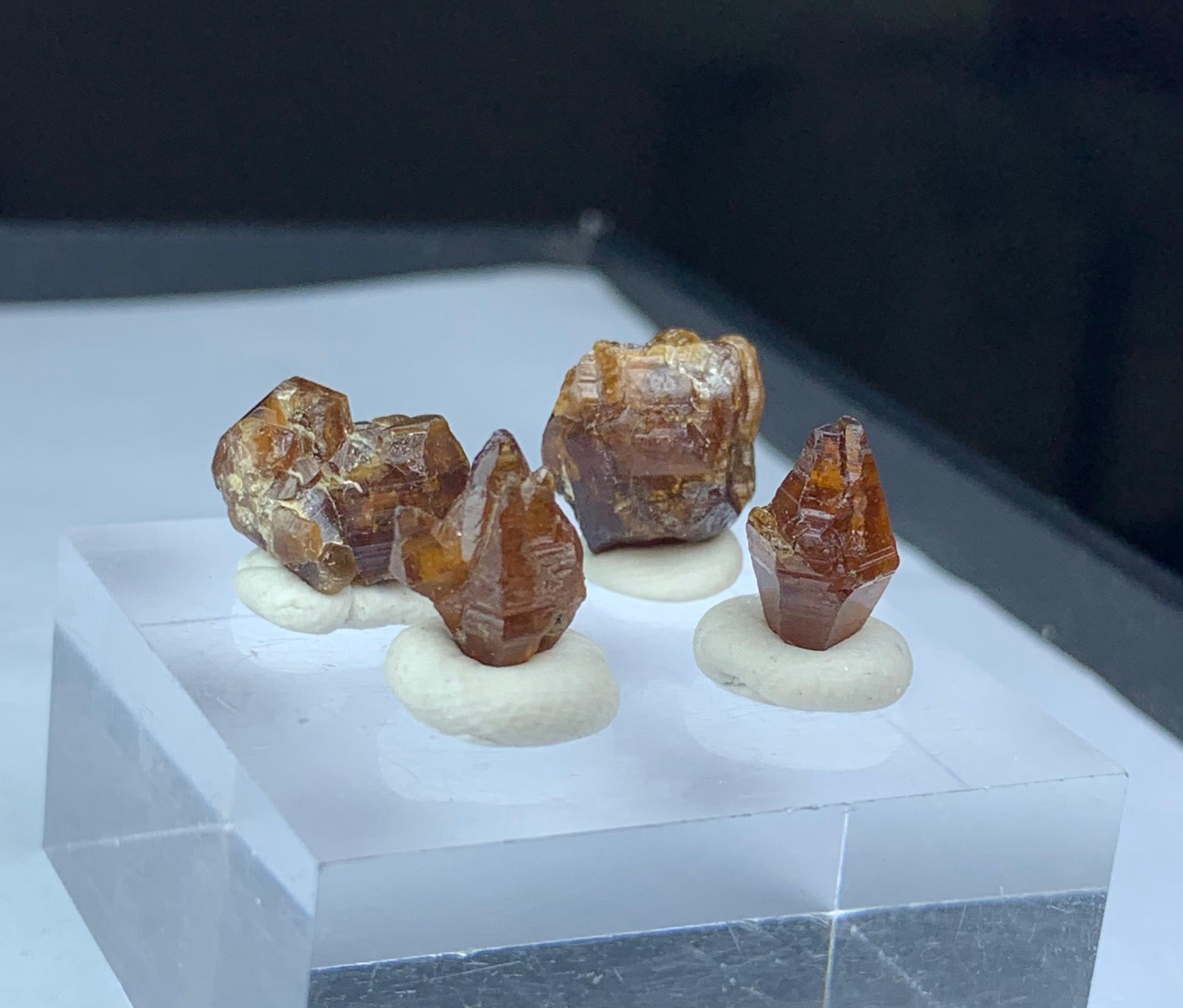 Rare Natural Parisite Crystal Lot 6.9g | Brown Honey Pseudohexagonal Crystal