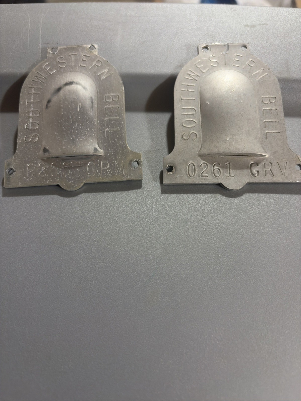 Vintage southwestern bell Telephone Pole Tags