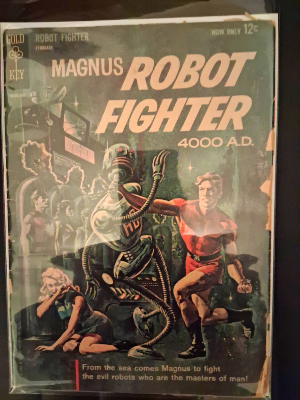 Magnus Robot Fighter 4000 A.D. #1 Gold Key Silver Age Russ Manning