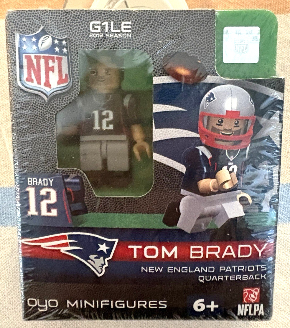 OYO Sports TOM BRADY New England Patriots NFL Limited Edition Mini Figure Sealed OYO Sports TOM BRADY New England Patriots NFL Limited Edition Mini Figure Sealed
