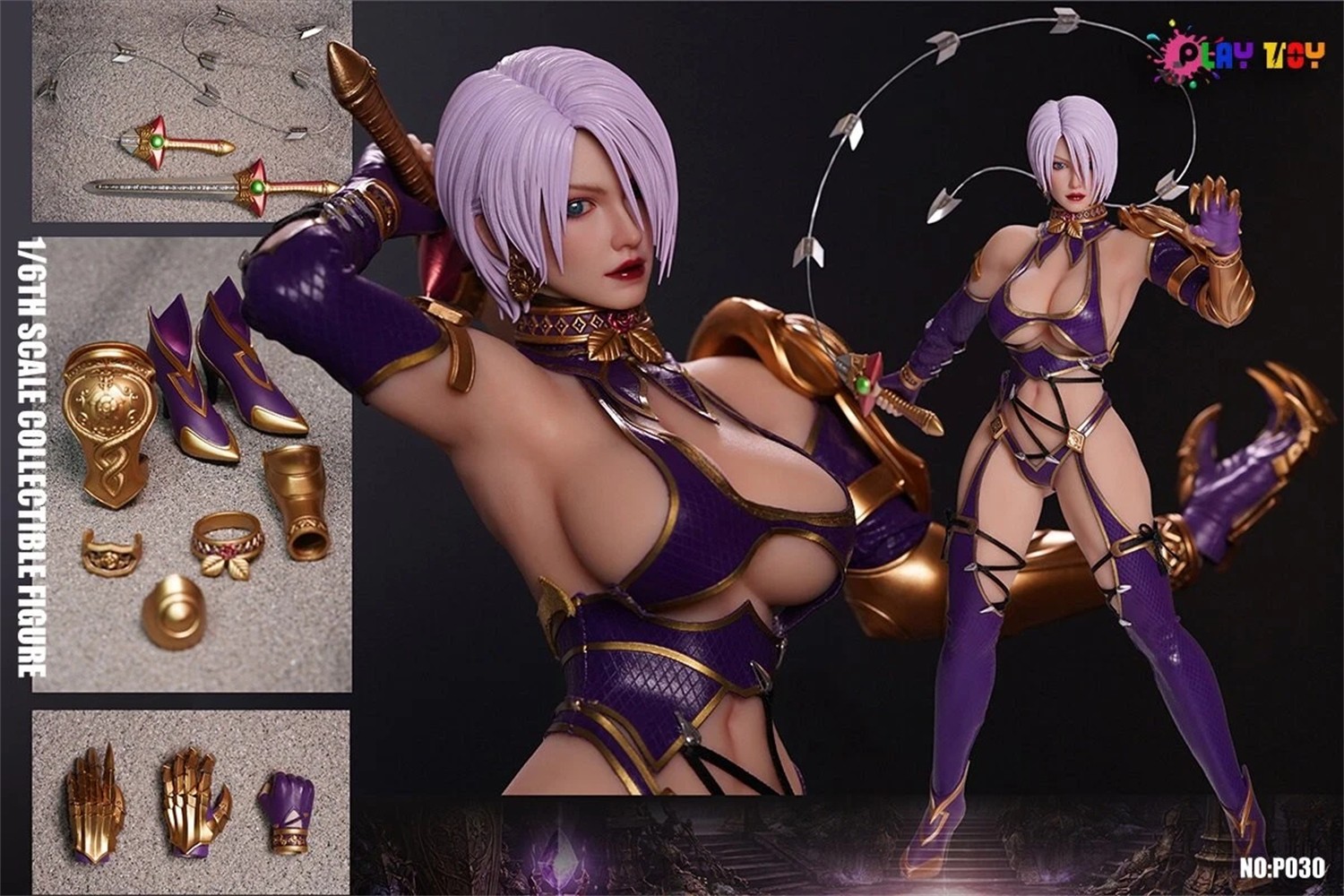 Pre-Sale Play Toy P030 Ivy 1/6Th Scale Action Figure Collectible Game Model Gift