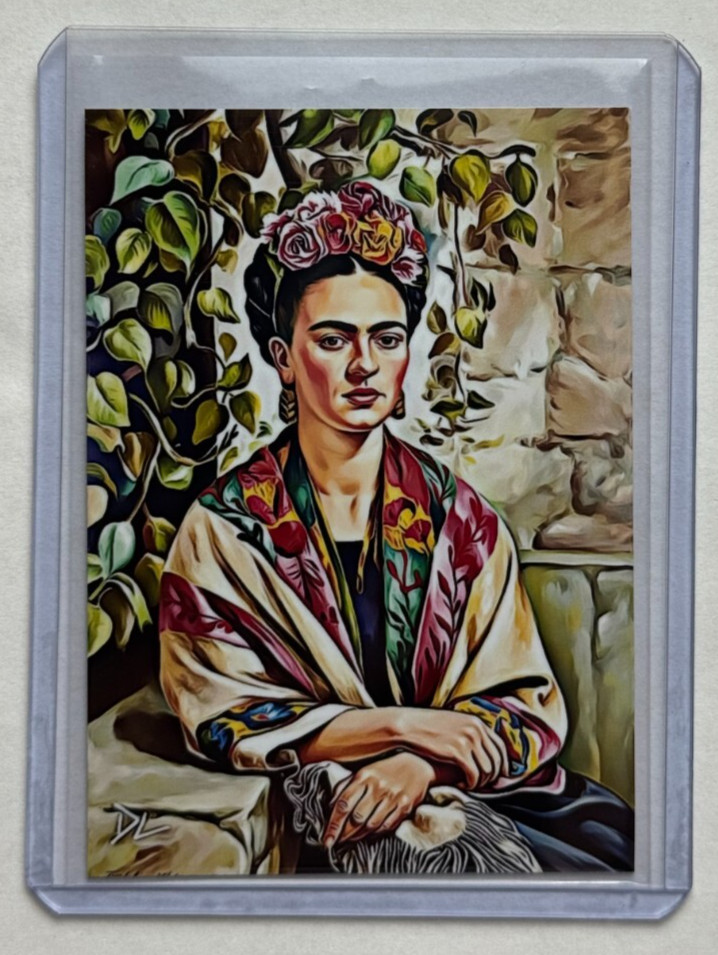 Frida Kahlo Limited Edition Artist Signed “Mexican Painter” Trading Card 2/10