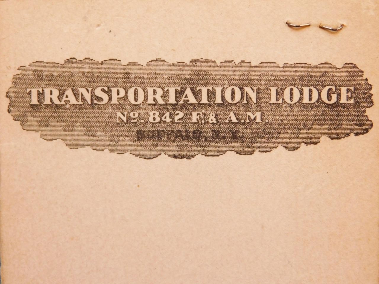 1949 By Laws of Transportation Lodge No 842 Buffalo NY Revisions 51 54 58 tray18 1949 By Laws of Transportation Lodge No 842 Buffalo NY Revisions 51 54 58 tray18