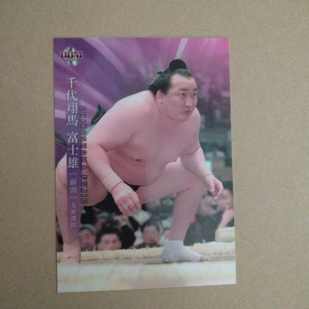 Chiyoshoma Sumo Card, Collectible Trading Card, Opened but Unused
