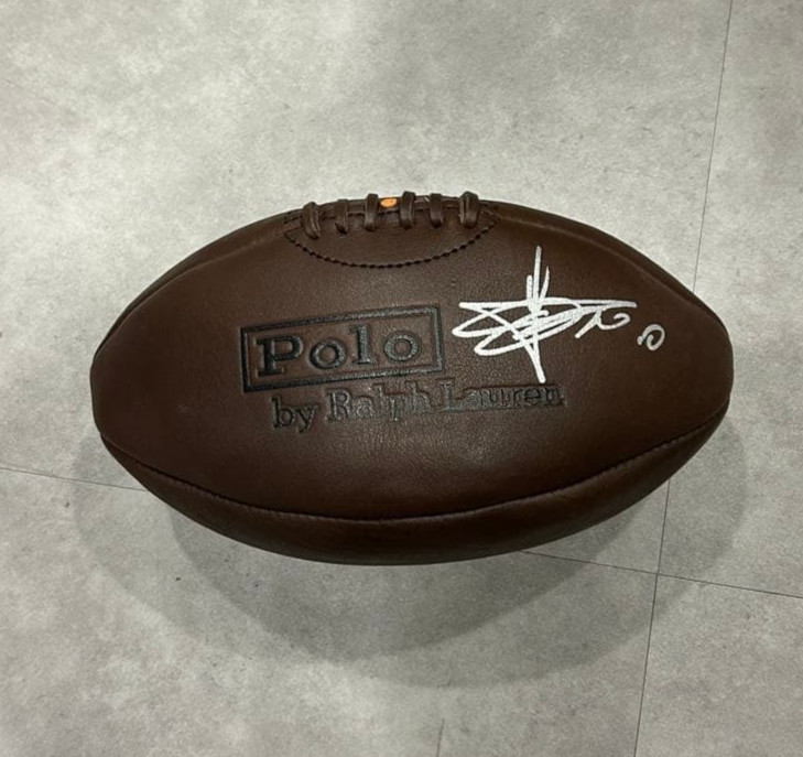 Polo by Ralph Lauren Signed Rugby Ball