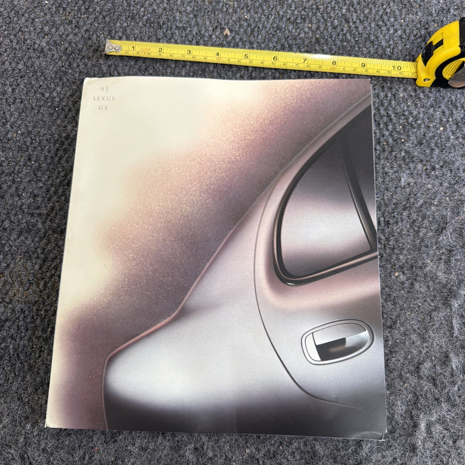 1995 Lexus GS spiral Bound Sales Catalogue Brochure Booklet 1995 Lexus GS spiral Bound Sales Catalogue Brochure Booklet