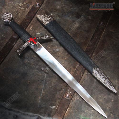 16" Knight's Templar Medieval Dagger with Stainless Steel Blade Templar Dagger 16" Knight's Templar Medieval Dagger with Stainless Steel Blade Templar Dagger