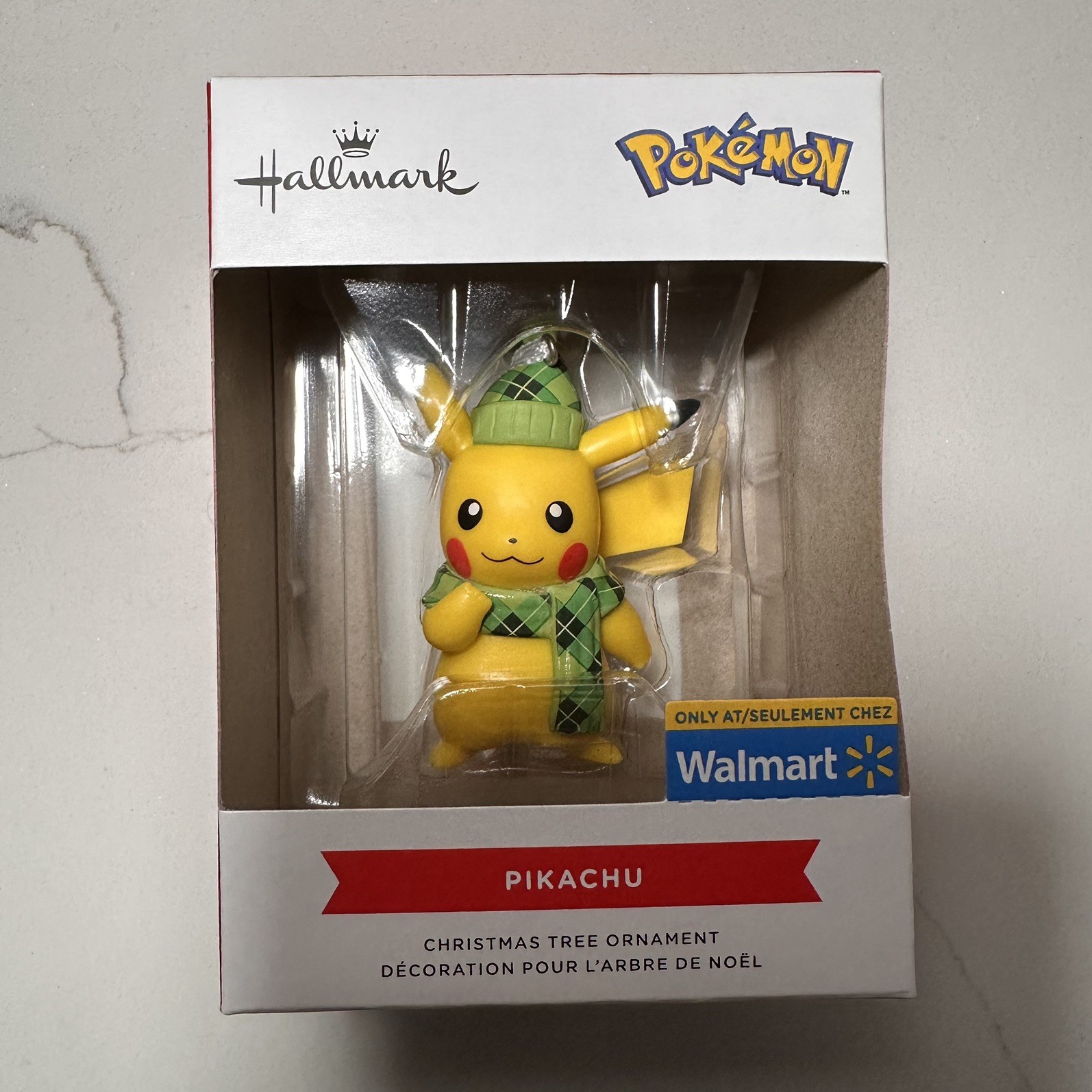 2026 Hallmark Pokémon Pikachu Christmas Ornament Walmart Exclusive NEW IN BOX