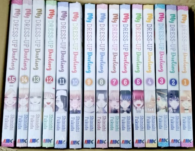 My Dress-Up Darling English Manga Books Vol. 1-15 Full Set NEW | Express DHL My Dress-Up Darling English Manga Books Vol. 1-15 Full Set NEW | Express DHL
