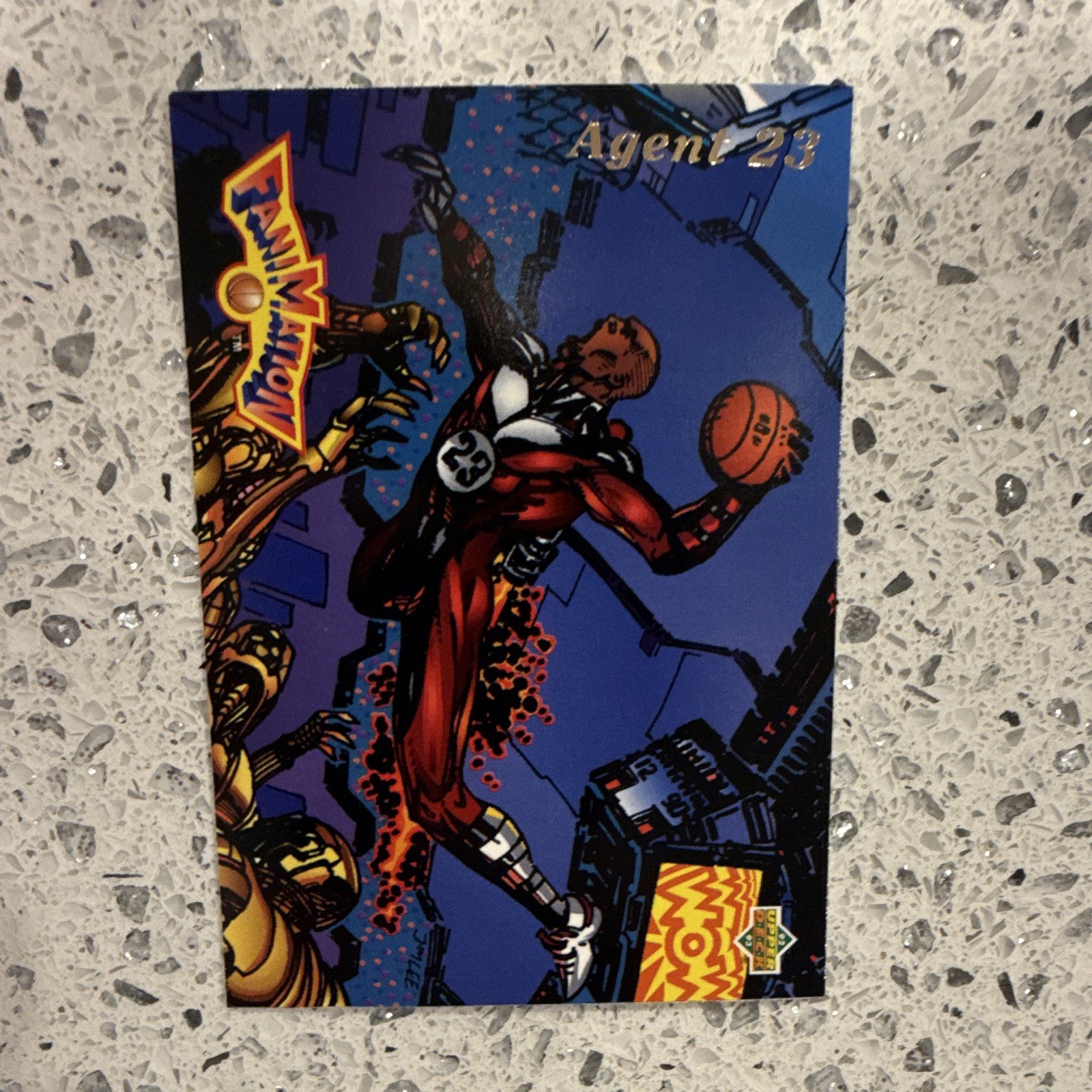 Upper Deck 1993 Fanimation Michael Jordan Agent 23 #506 Hologram Card