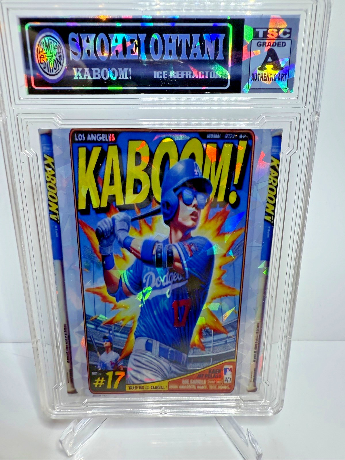 2026 Dodgers The Ohtani Ice Refractor vg rc 2026 Dodgers The Ohtani Ice Refractor vg rc