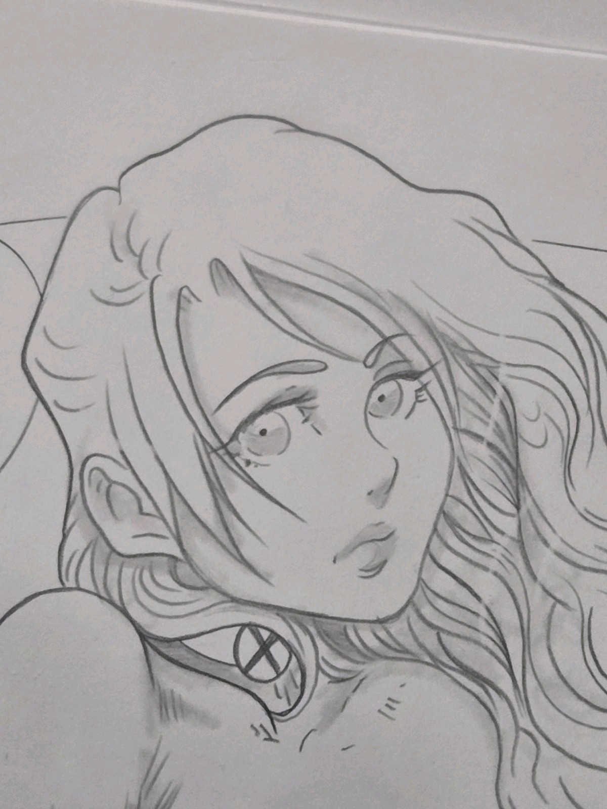 Emma Frost X-Men Original Art Lee Rumiko Emma Frost X-Men Original Art Lee Rumiko