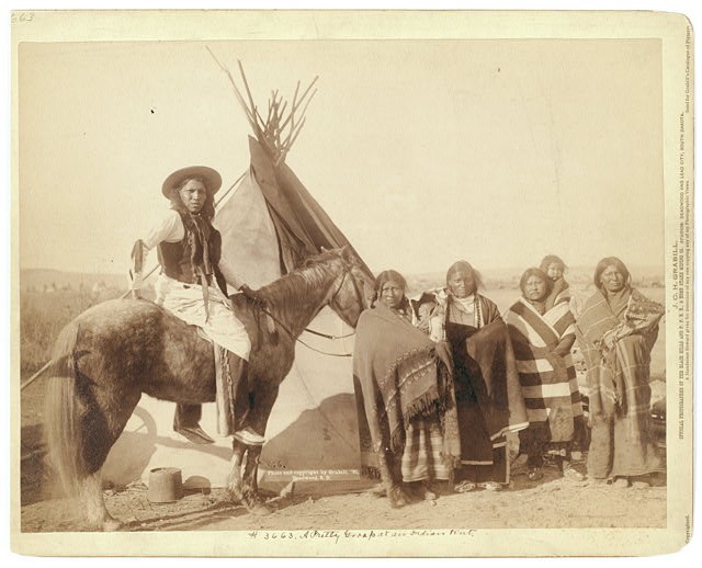 Pine Ridge Indian Reservation South Dakota 1891 Lakota Group Tipi Horse Pine Ridge Indian Reservation South Dakota 1891 Lakota Group Tipi Horse