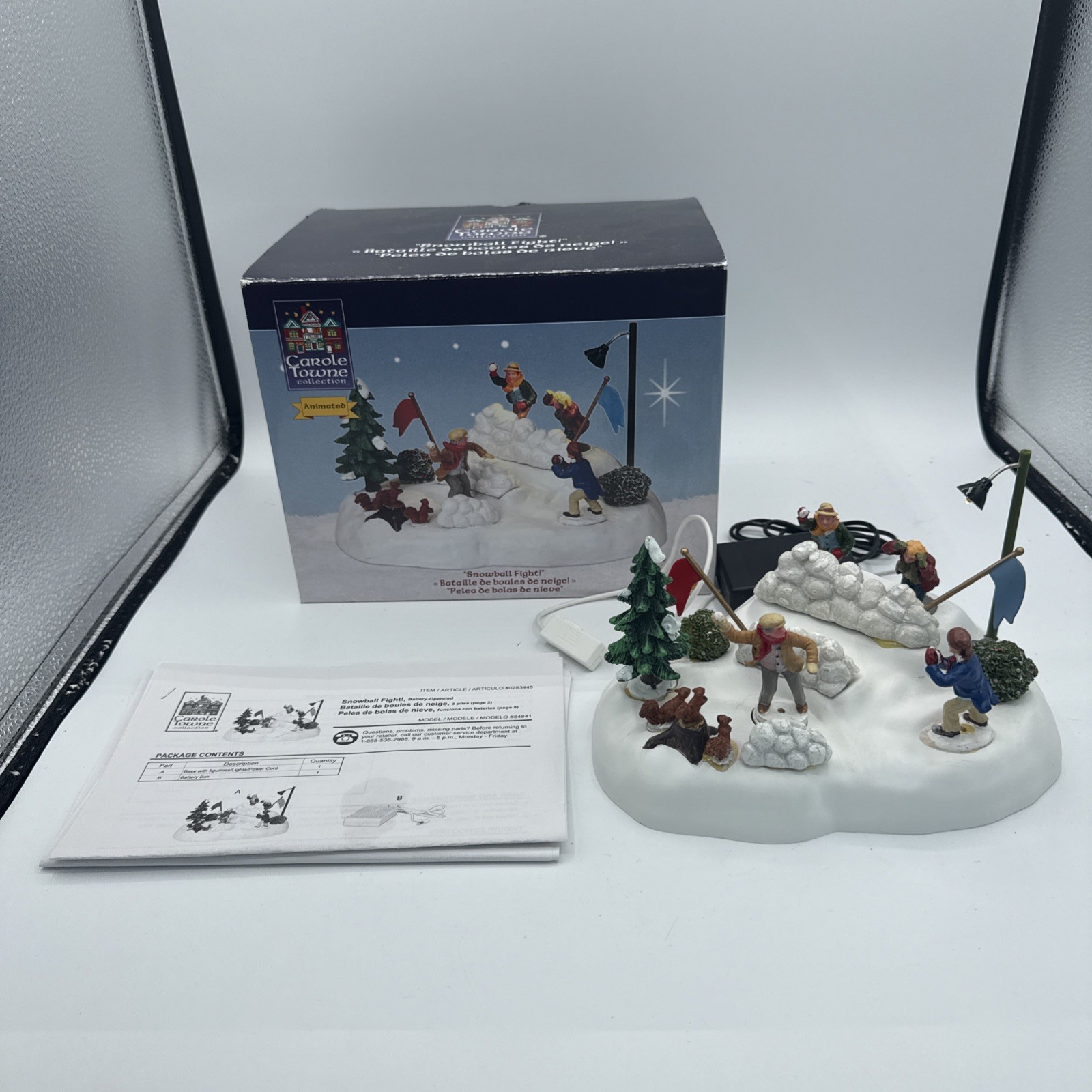 Lemax Carole Towne Collection Christmas Village Animated Christmas Waltz RARE Lemax Carole Towne Collection Christmas Village Animated Christmas Waltz RARE
