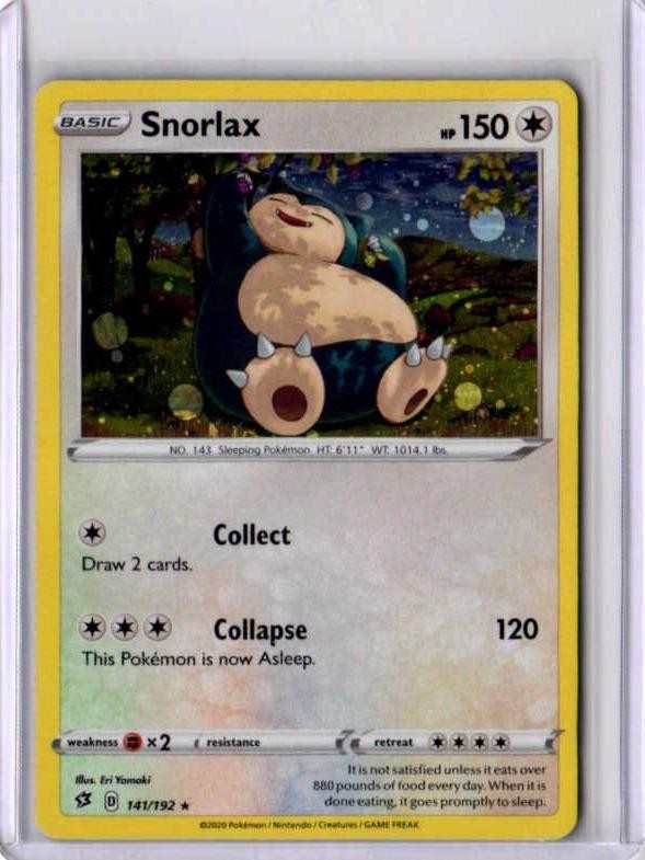 Miscellaneous Cards & Products #141/192 Snorlax Miscellaneous Cards & Products #141/192 Snorlax