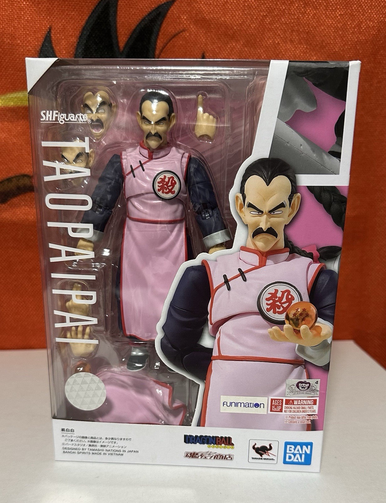 Bandai SH Figuarts Dragon Ball: Mercenary Tao Pai Pai Bandai SH Figuarts Dragon Ball: Mercenary Tao Pai Pai