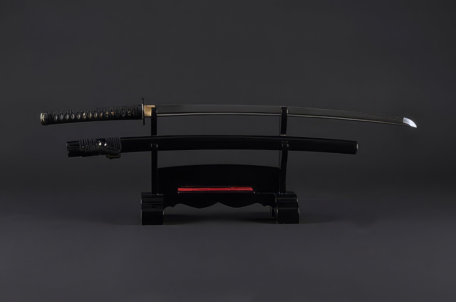 Curling Cloud Katana - 1095 High Carbon Steel Hand Forged Clay Tempered Curling Cloud Katana - 1095 High Carbon Steel Hand Forged Clay Tempered