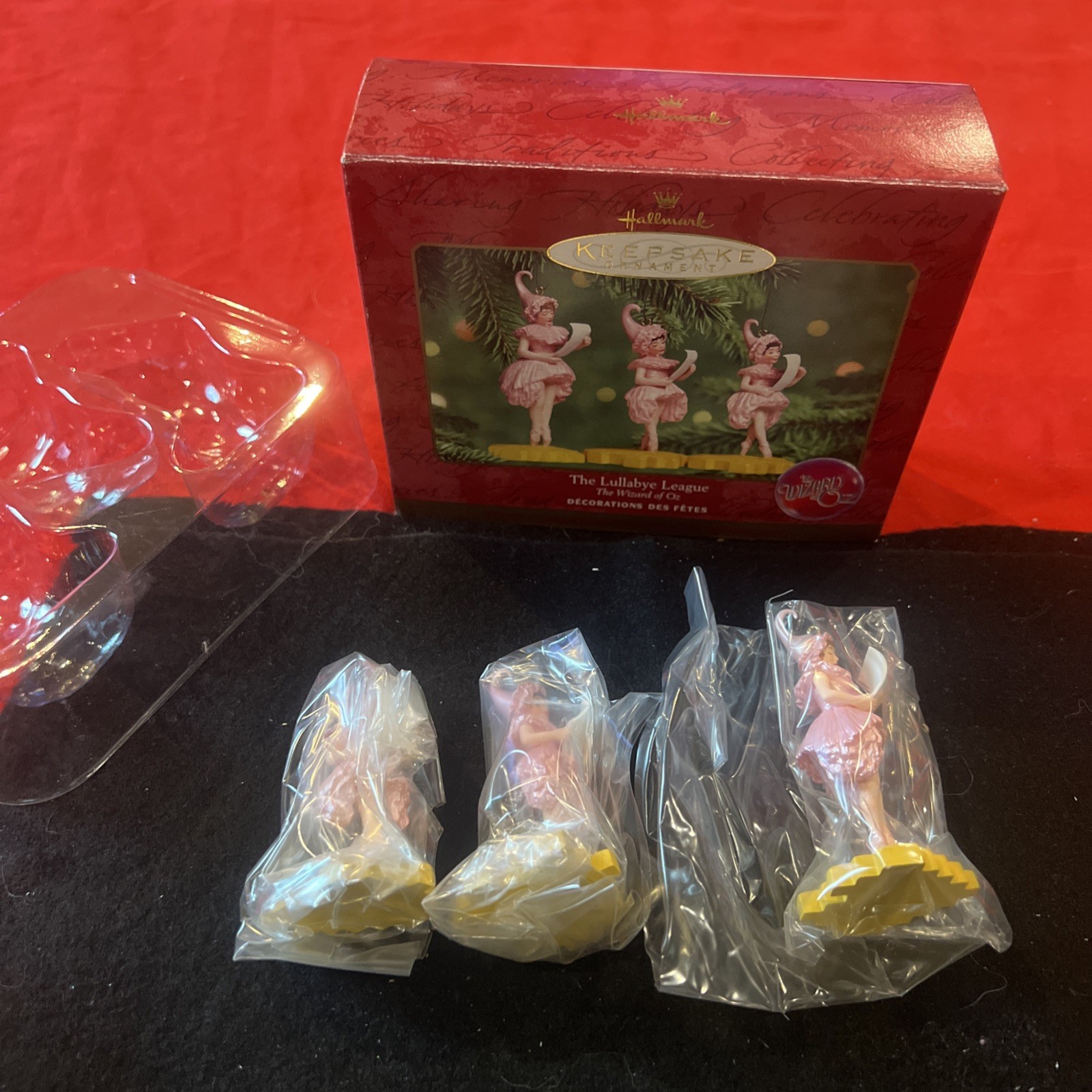 Hallmark Keepsake Wizard of Oz 1999 "The Lullaby League" Set of 3 Hallmark Keepsake Wizard of Oz 1999 "The Lullaby League" Set of 3