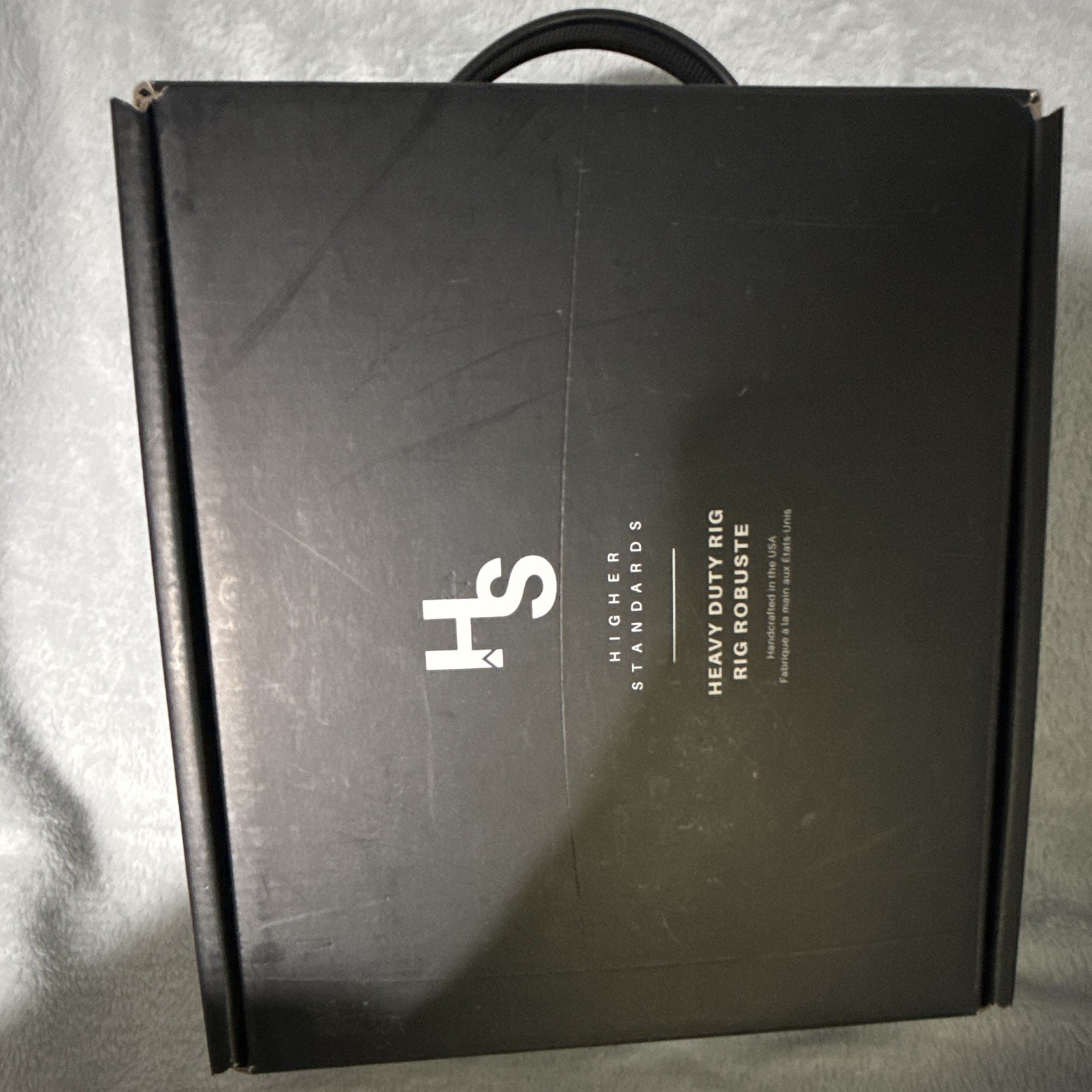 Higher Standards Heavy Duty Rig Black Handmade - Box/Packaging Only Higher Standards Heavy Duty Rig Black Handmade - Box/Packaging Only