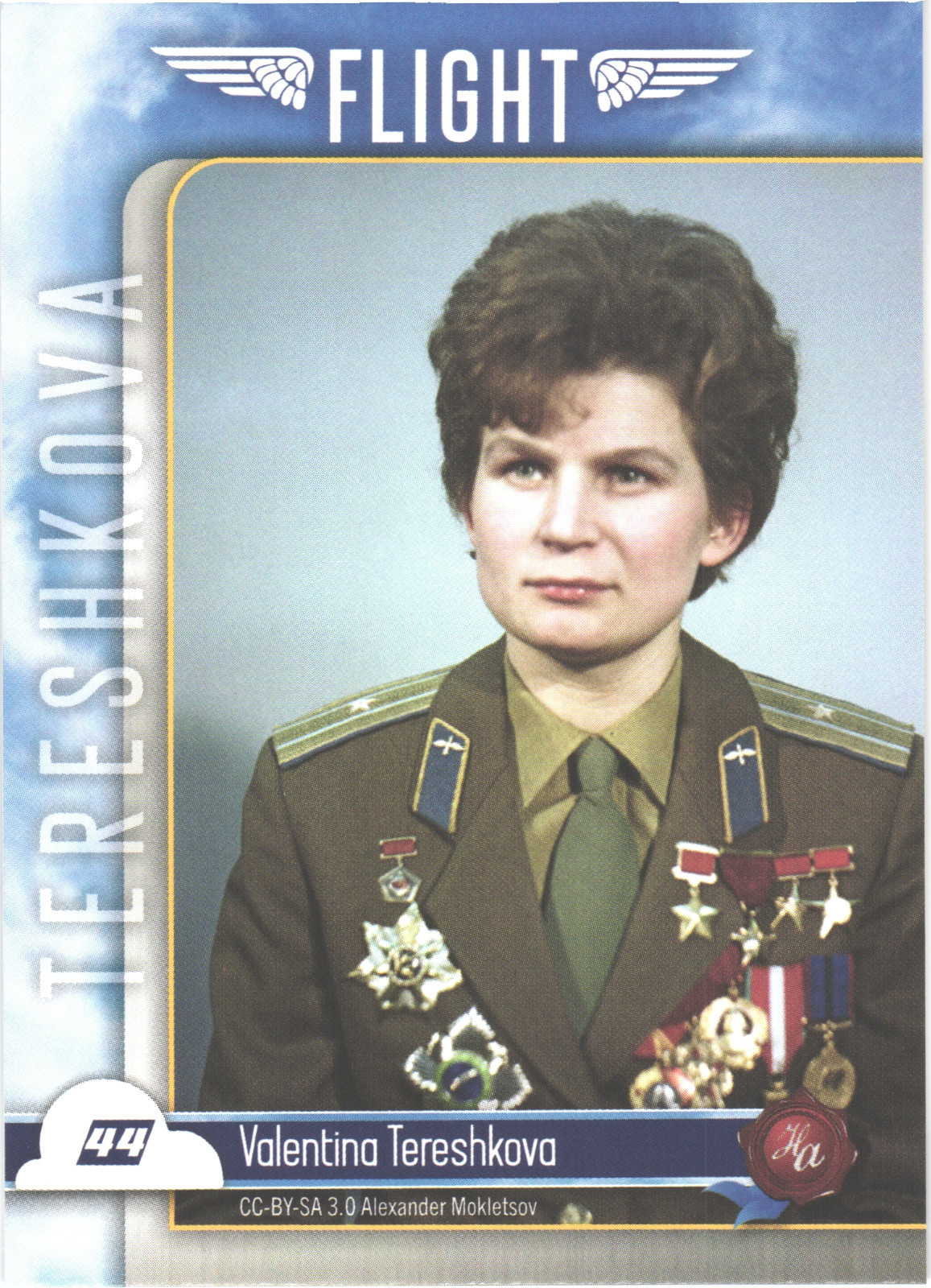 2023 Historic Autographs Flight SSP Valentina Tereshkova #44