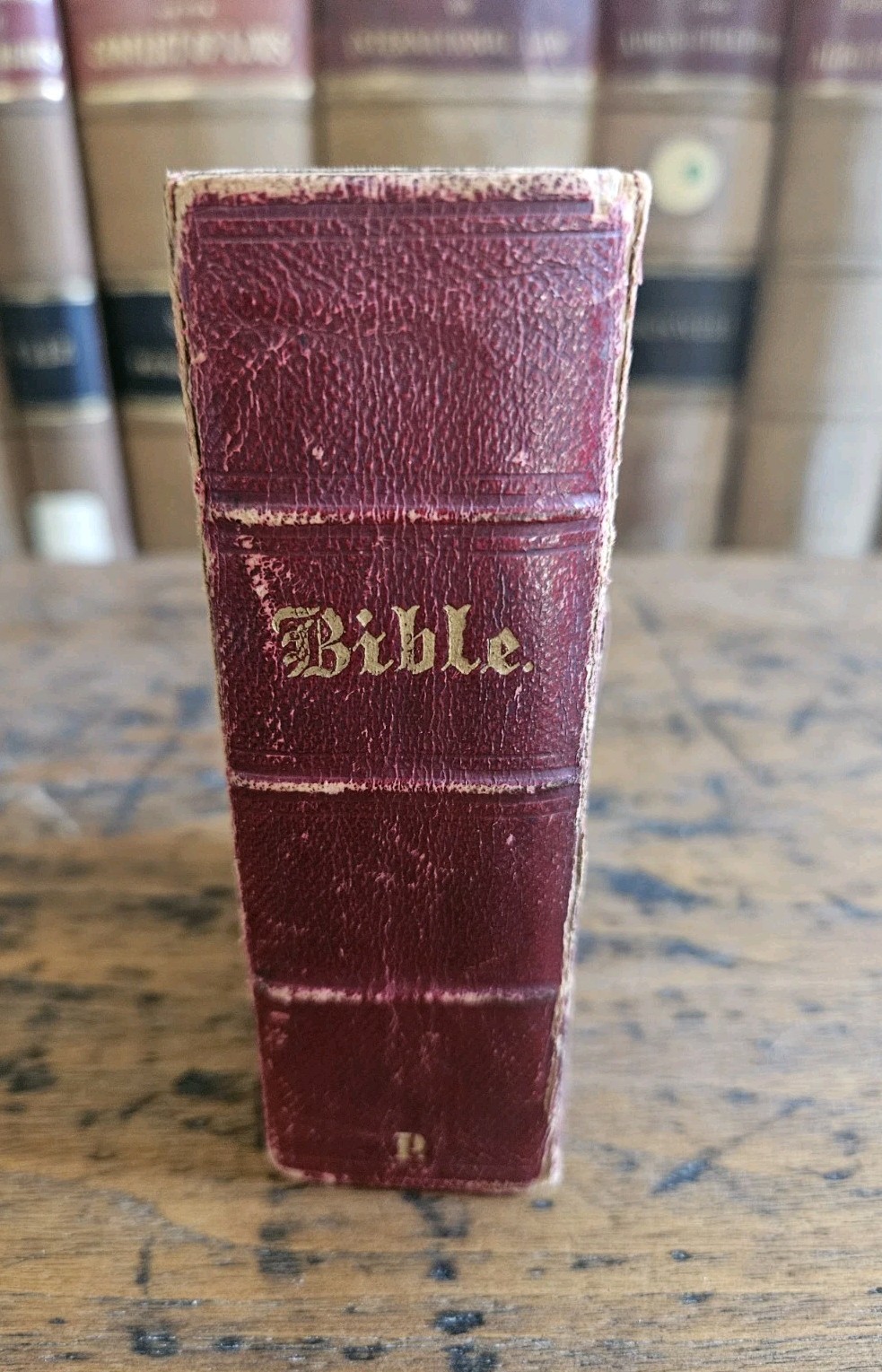 US Civil War Soldier's 1847 Gilt Pocket Holy Bible Old New Testament- MO Militia US Civil War Soldier's 1847 Gilt Pocket Holy Bible Old New Testament- MO Militia
