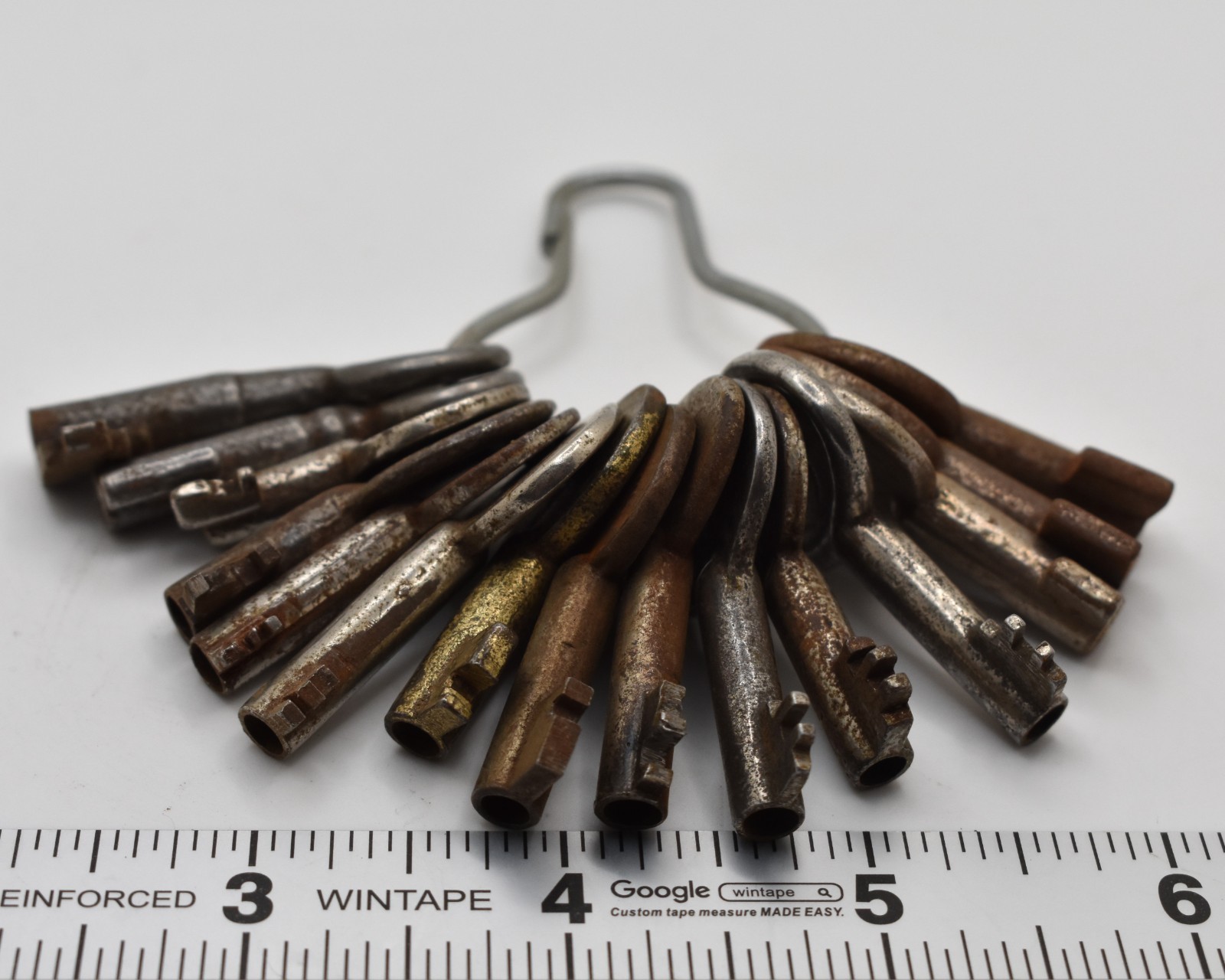 Lot of 15 Antique Vintage Hollow Barrel Skeleton Keys Lot of 15 Antique Vintage Hollow Barrel Skeleton Keys