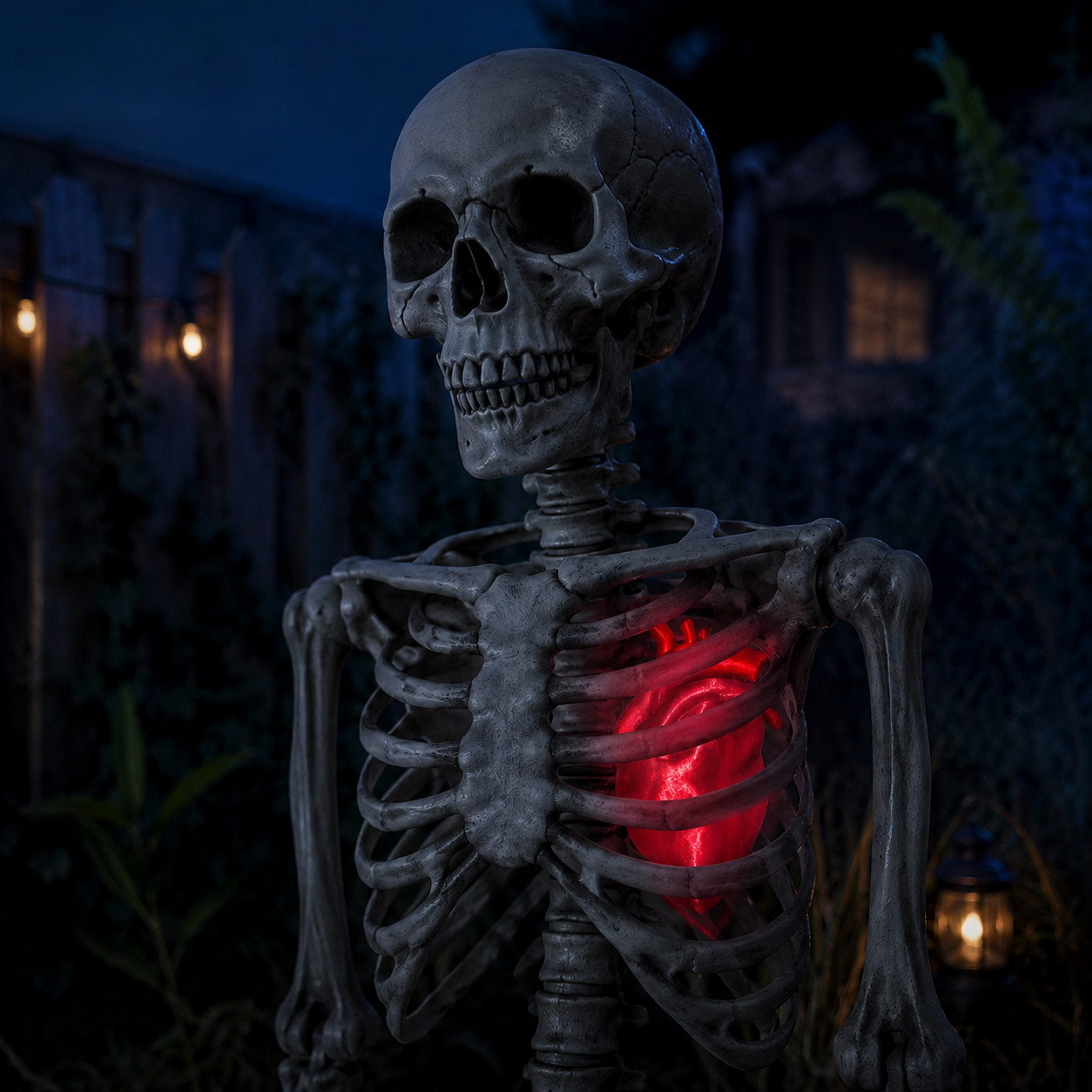 LITE HALLOWEEN ILLUMINATED GLOW HEART FOR SKELETONS & CREEPY FALL CREATURES LITE HALLOWEEN ILLUMINATED GLOW HEART FOR SKELETONS & CREEPY FALL CREATURES