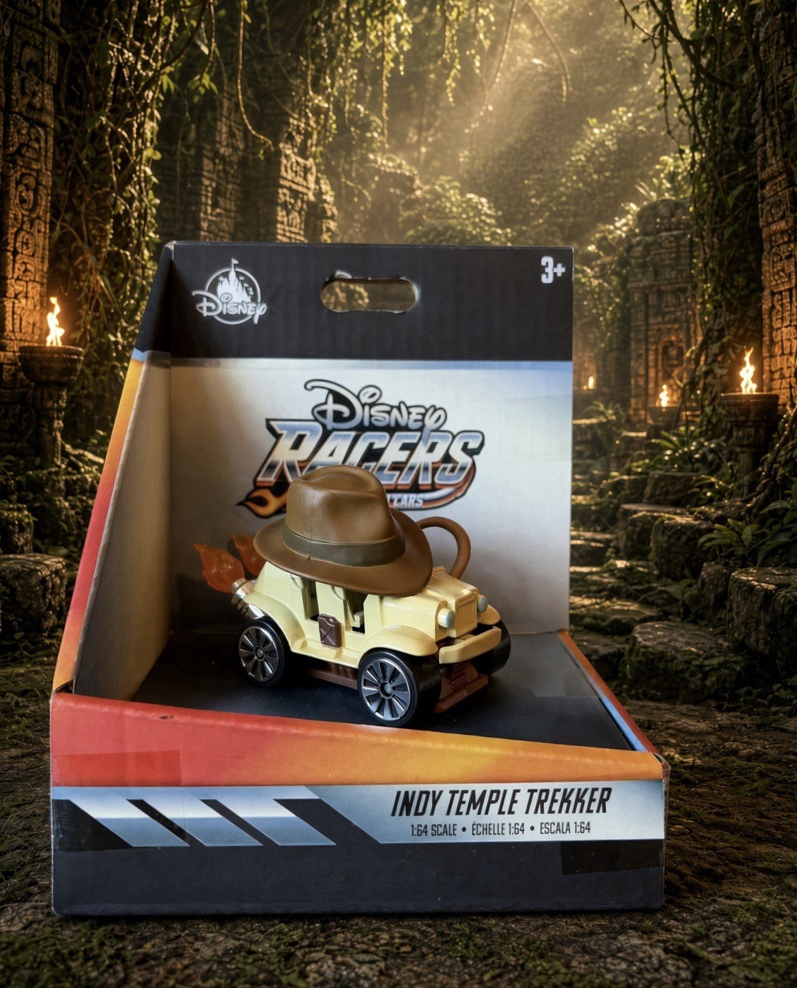 Disney Parks Racers Indiana Jones Indy Temple Trekker 1:64 Scale Die Cast Car