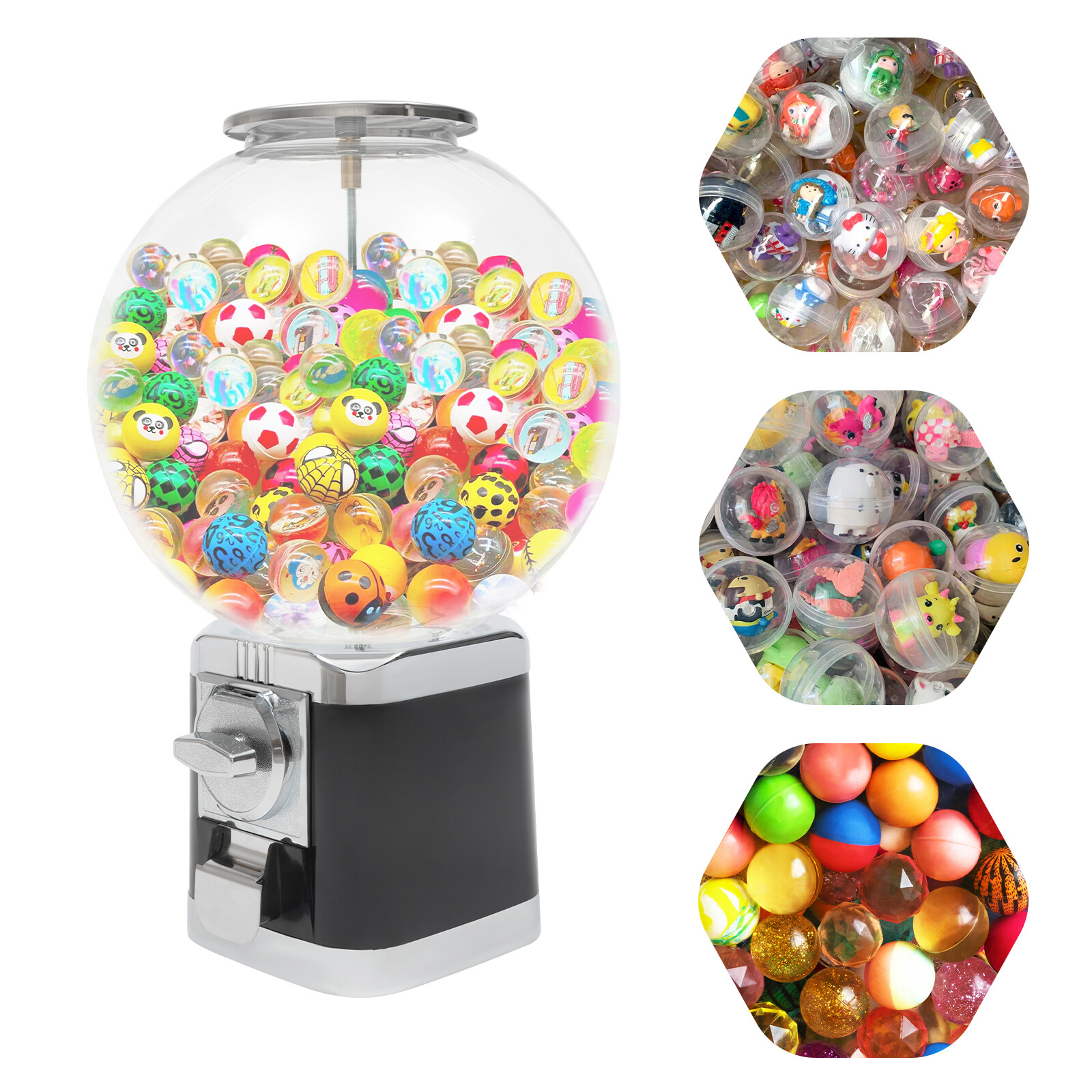 Black Gumball Dispenser Machine Gumball Candy Dispenser Vending Machine Rectangu Black Gumball Dispenser Machine Gumball Candy Dispenser Vending Machine Rectangu