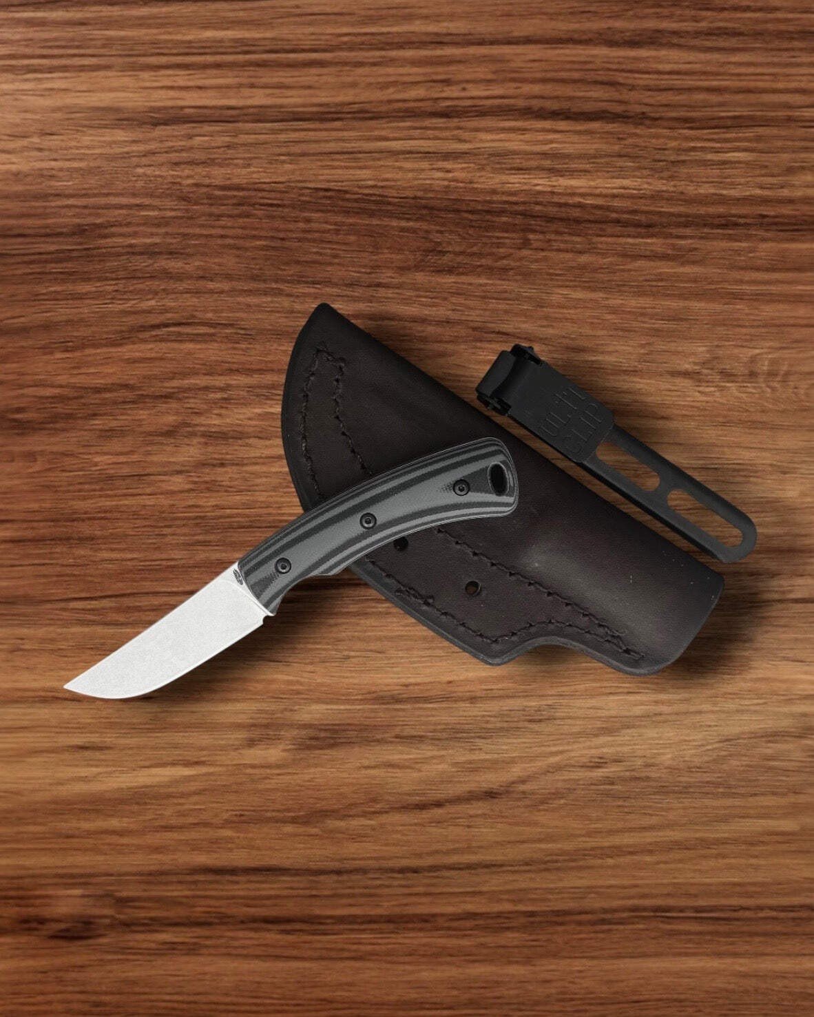 Three Rivers Mfg. (TRM) TAGALONG - SHADOW ZEBRA Gray and Black G10 3D CONTOURED Three Rivers Mfg. (TRM) TAGALONG - SHADOW ZEBRA Gray and Black G10 3D CONTOURED