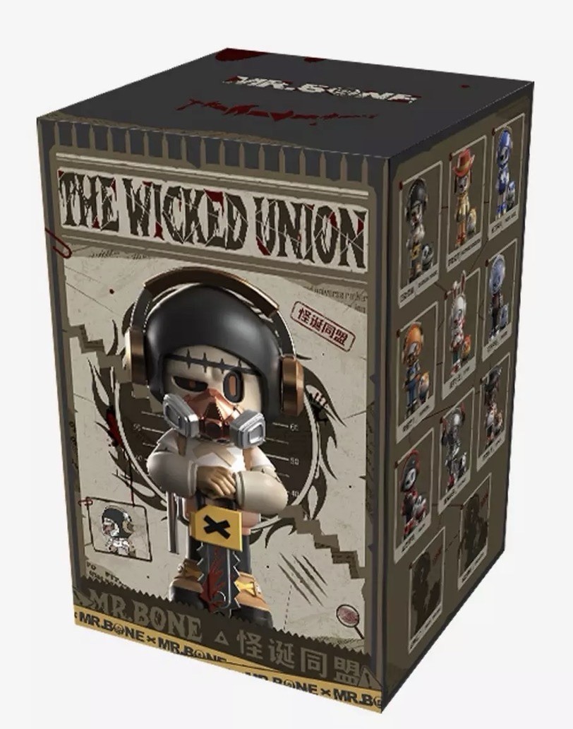 Mr. Bone THE WICKED UNION Series Blind Boxes. BRAND NEW Sealed Mr. Bone THE WICKED UNION Series Blind Boxes. BRAND NEW Sealed
