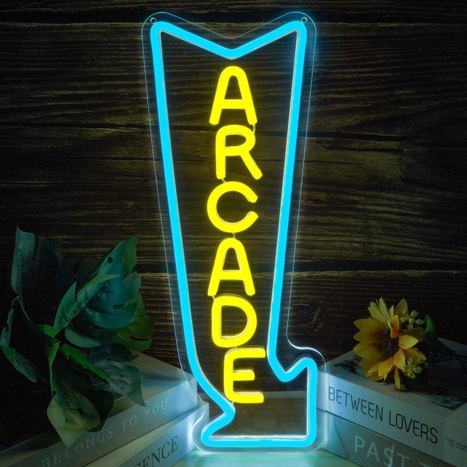 Arcade Neon Sign LED Light Dimmable Gaming Lights for Wall Decor USB Powered ... Arcade Neon Sign LED Light Dimmable Gaming Lights for Wall Decor USB Powered ...