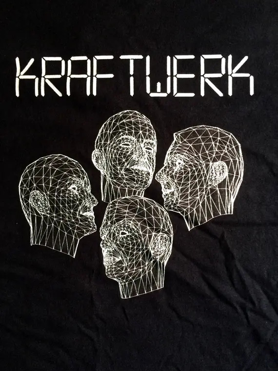 Kraftwerk Band Gift For Family Black T-Shirt Cotton All Size PS06 Kraftwerk Band Gift For Family Black T-Shirt Cotton All Size PS06