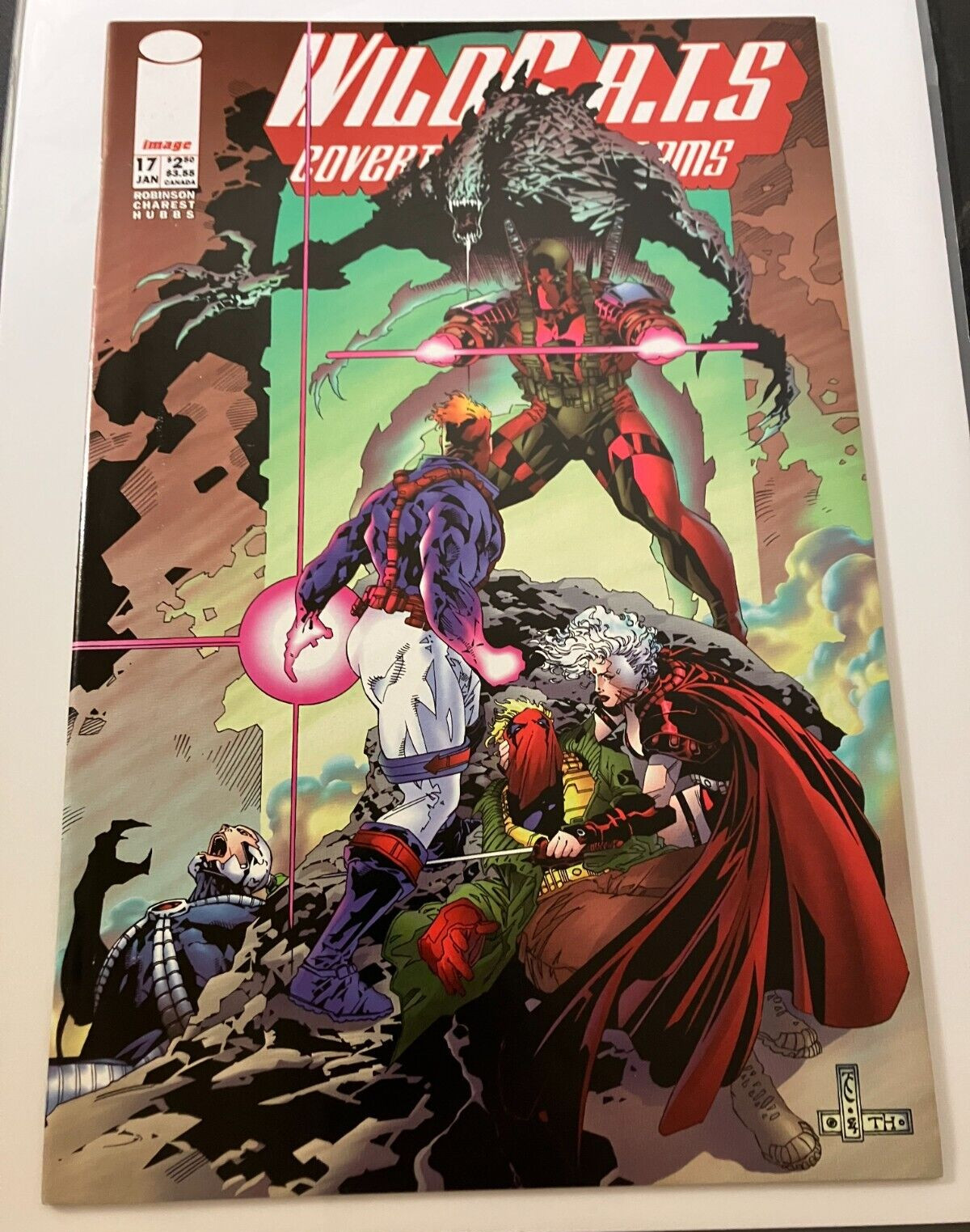 WildC.A.T.s #17 - 1995 Image Comics First Printing - Bagged & Boarded NM WildC.A.T.s #17 - 1995 Image Comics First Printing - Bagged & Boarded NM
