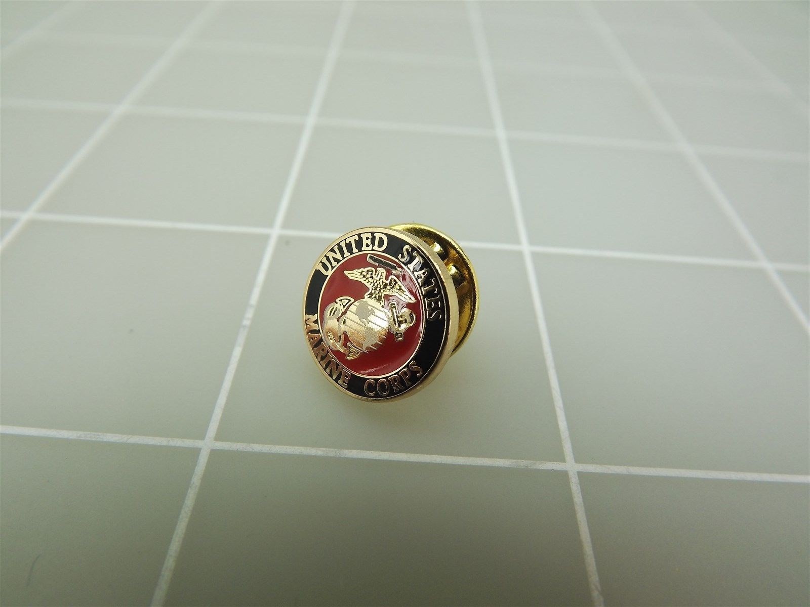"USMC United States Marine Corps Mini Emblem" BRAND NEW Lapel Pin Enamel 1/2" "USMC United States Marine Corps Mini Emblem" BRAND NEW Lapel Pin Enamel 1/2"