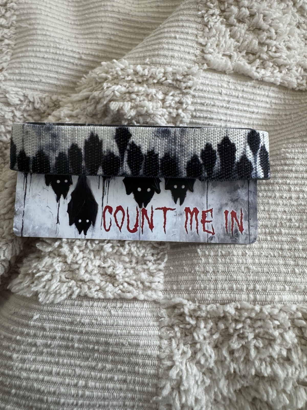 ZOX **COUNT ME IN** #0494 Silver Single Medium New ZOX **COUNT ME IN** #0494 Silver Single Medium New